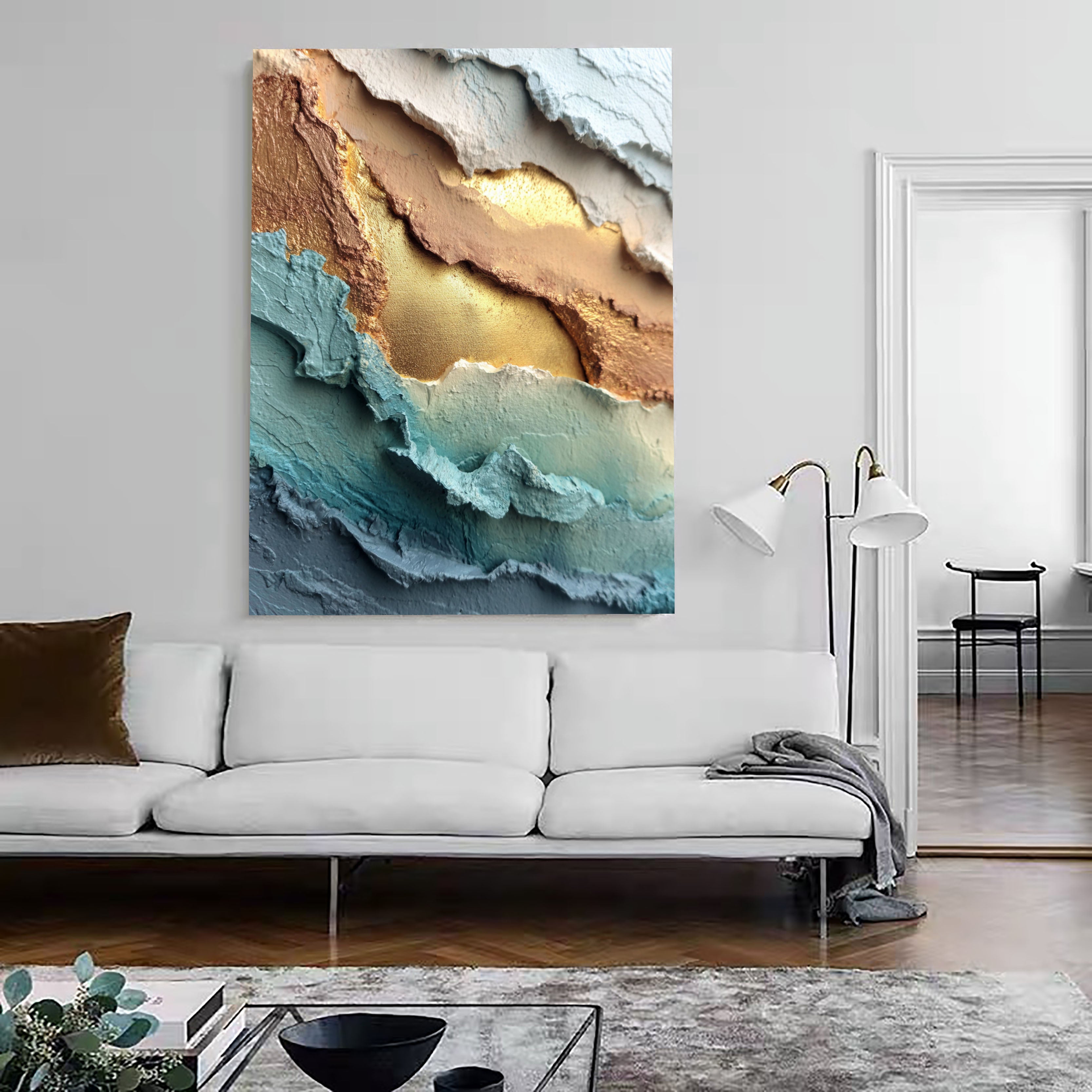Gilded Layered Strata – 5
