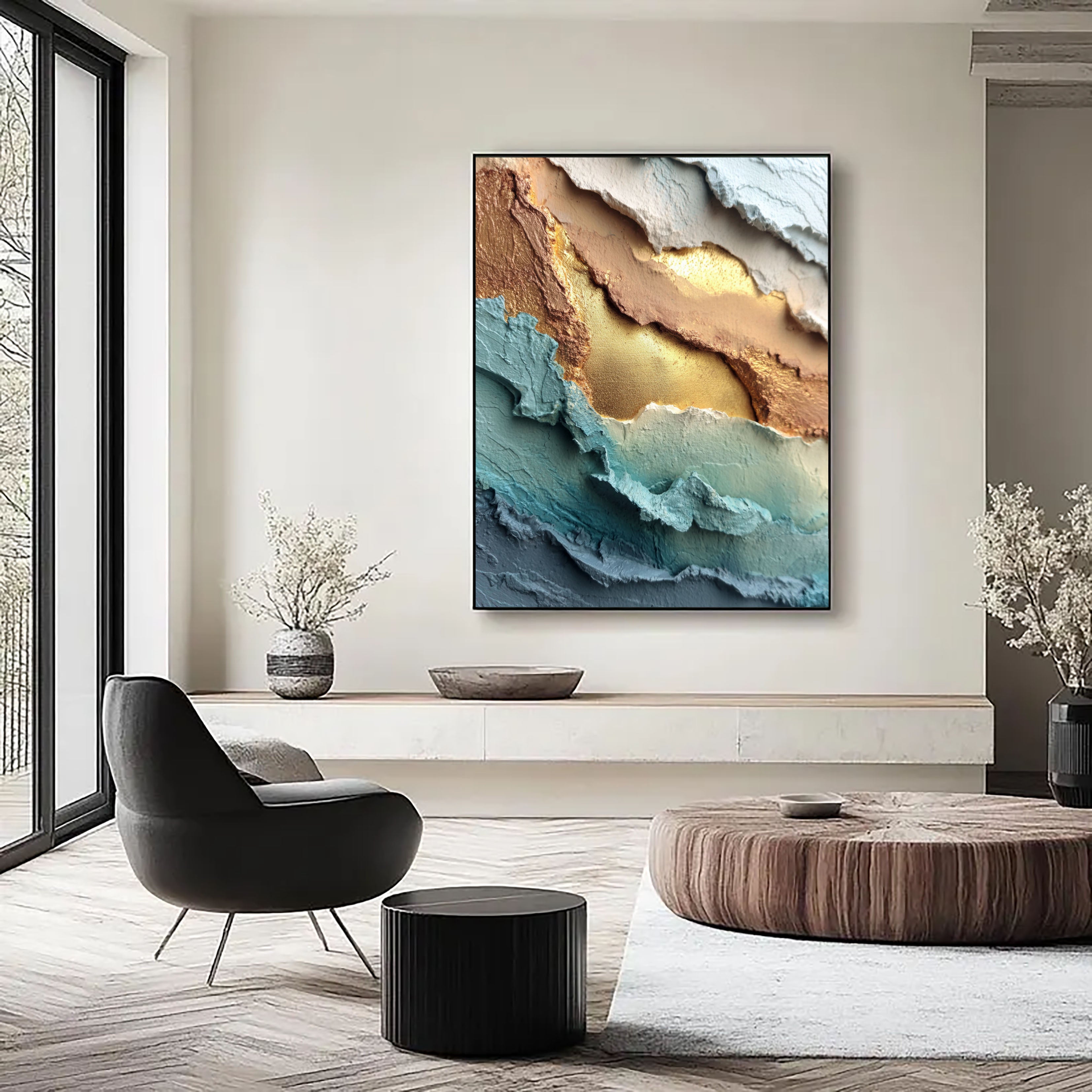 Gilded Layered Strata – 6