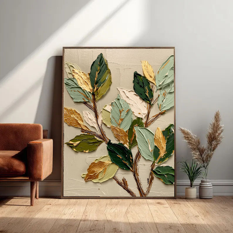 Gilded Leaf Cluster