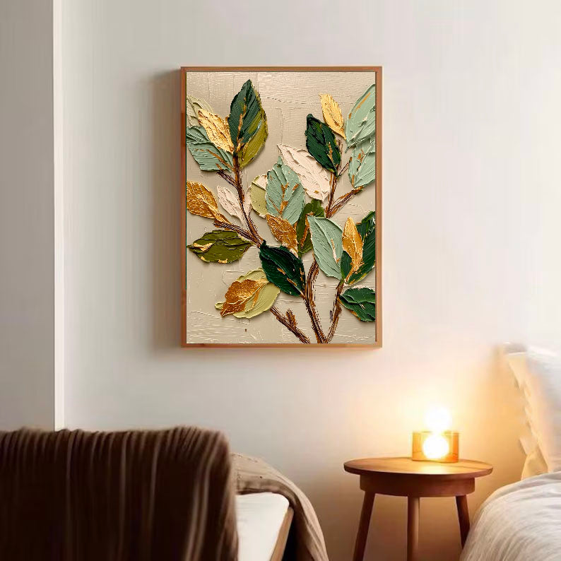 Gilded Leaf Cluster – 3