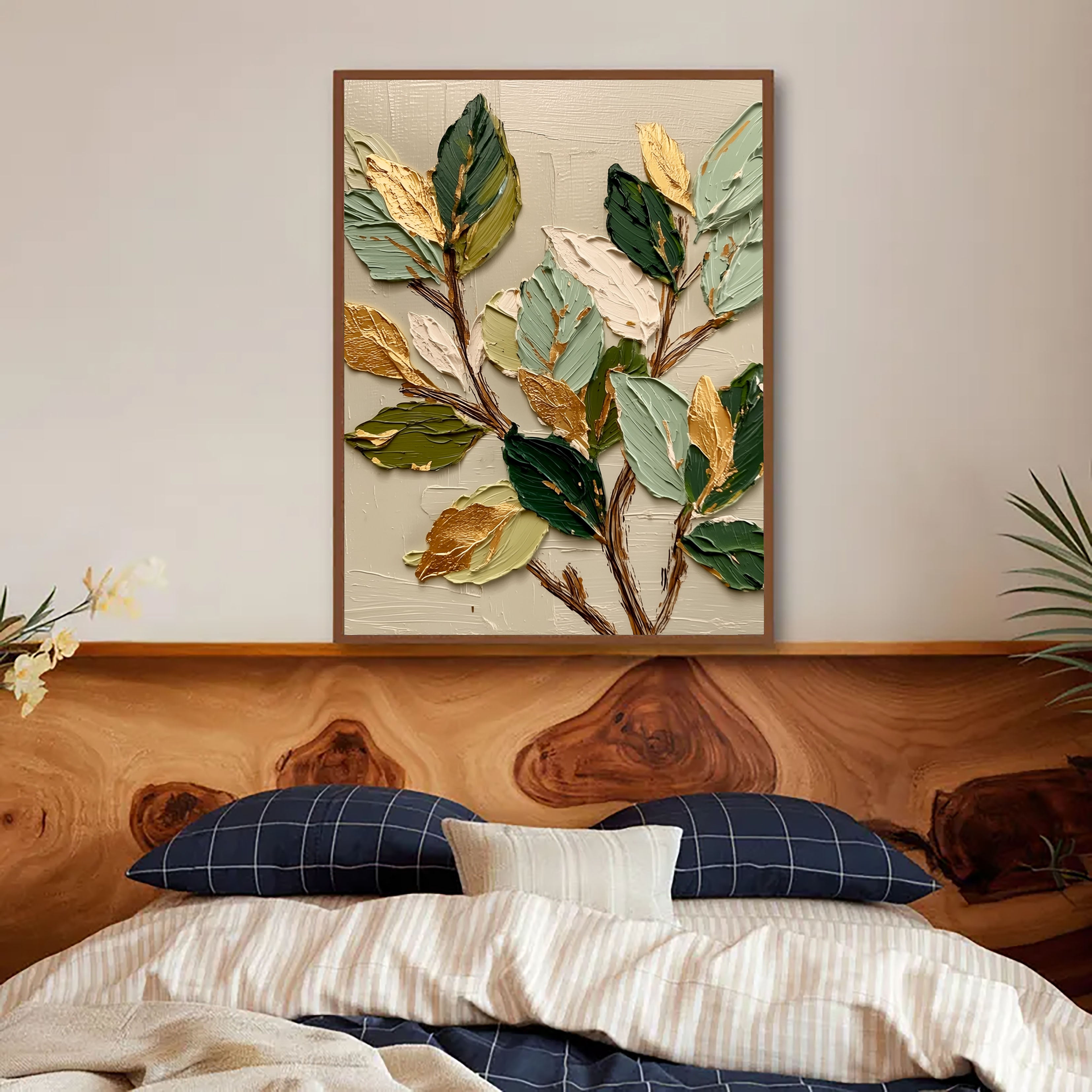 Gilded Leaf Cluster – 6