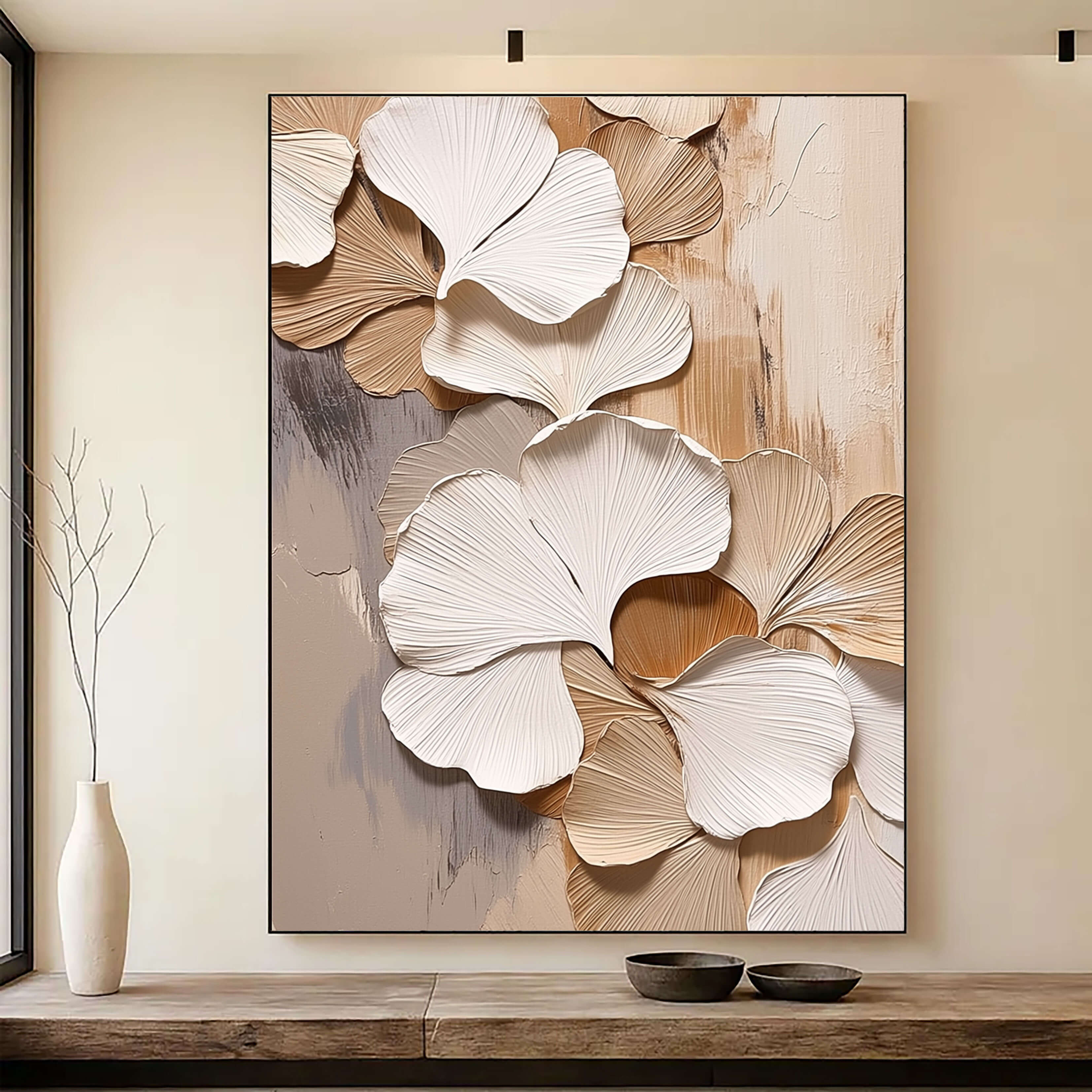 Ginkgo Leaf Relief