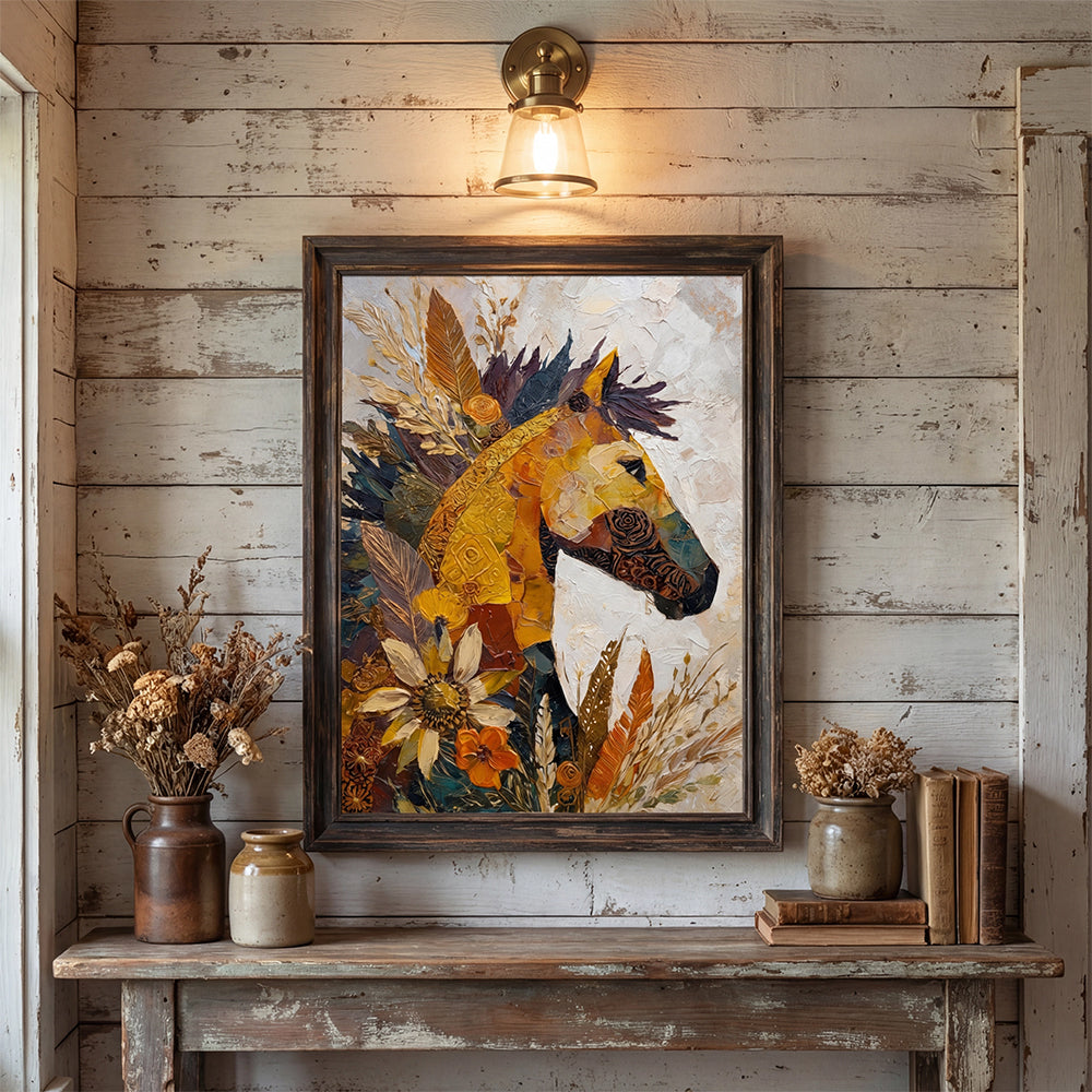 Golden Harvest Horse