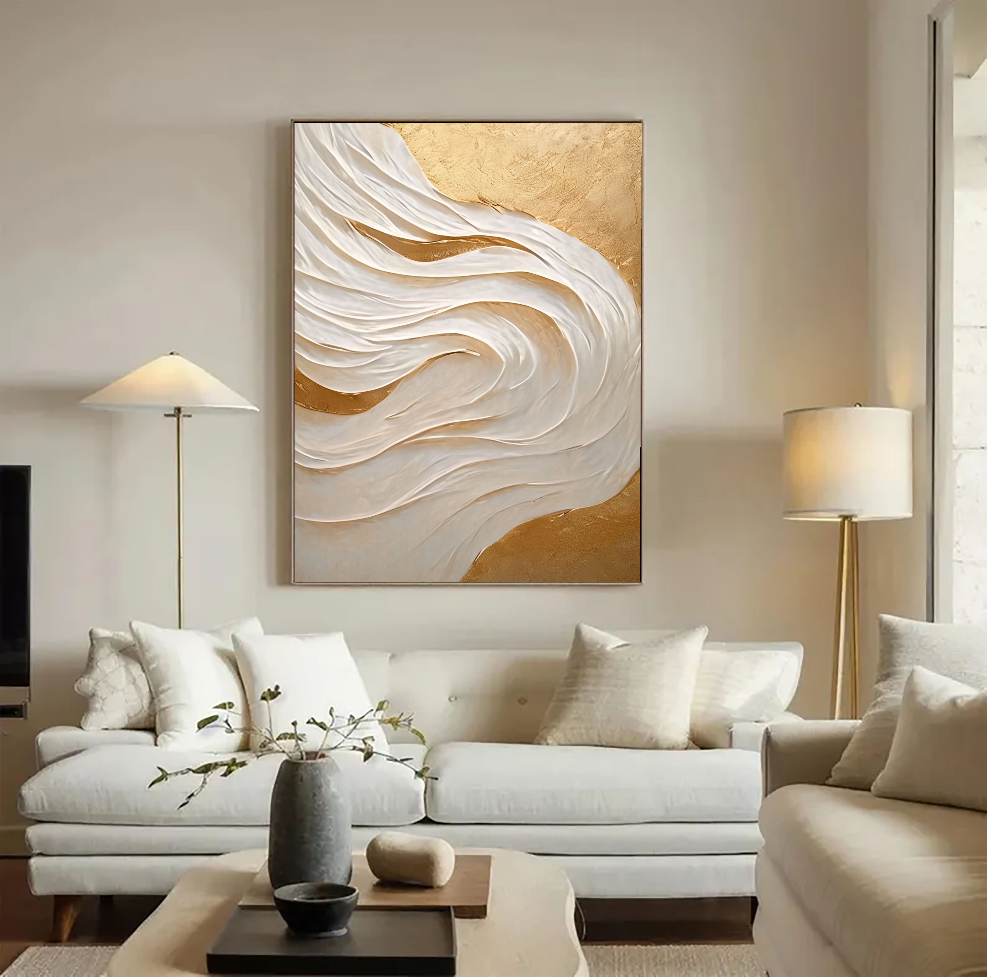 Golden Wave Flow – 2