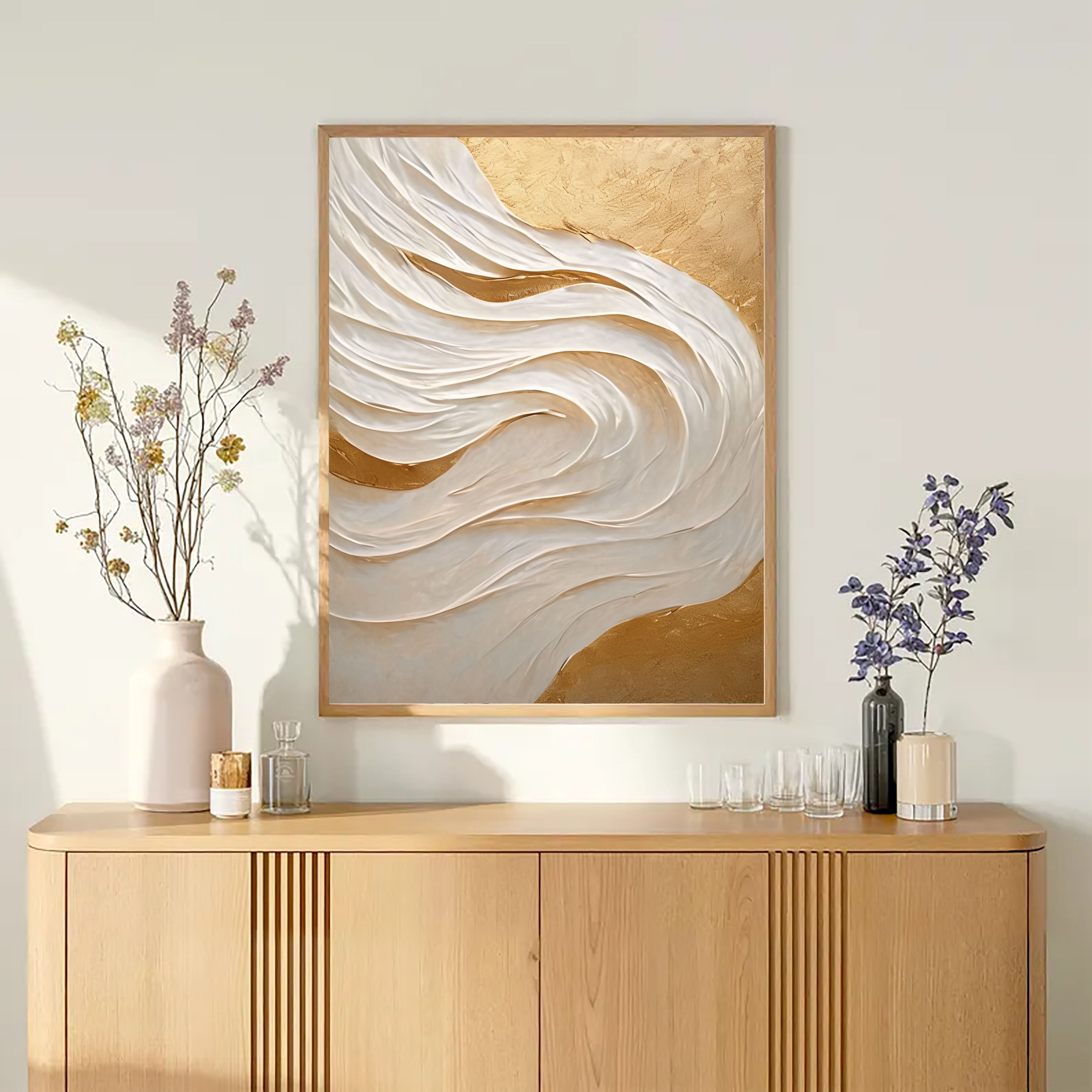 Golden Wave Flow – 3