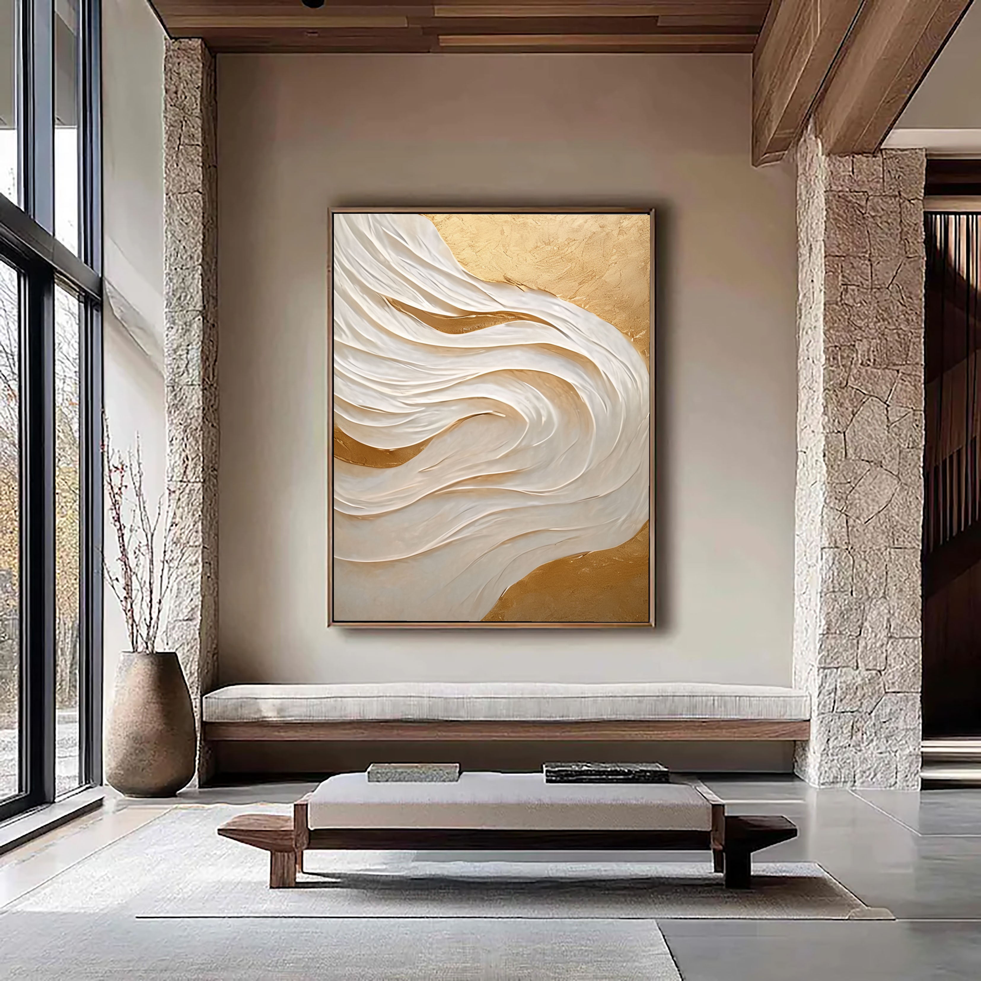 Golden Wave Flow – 5