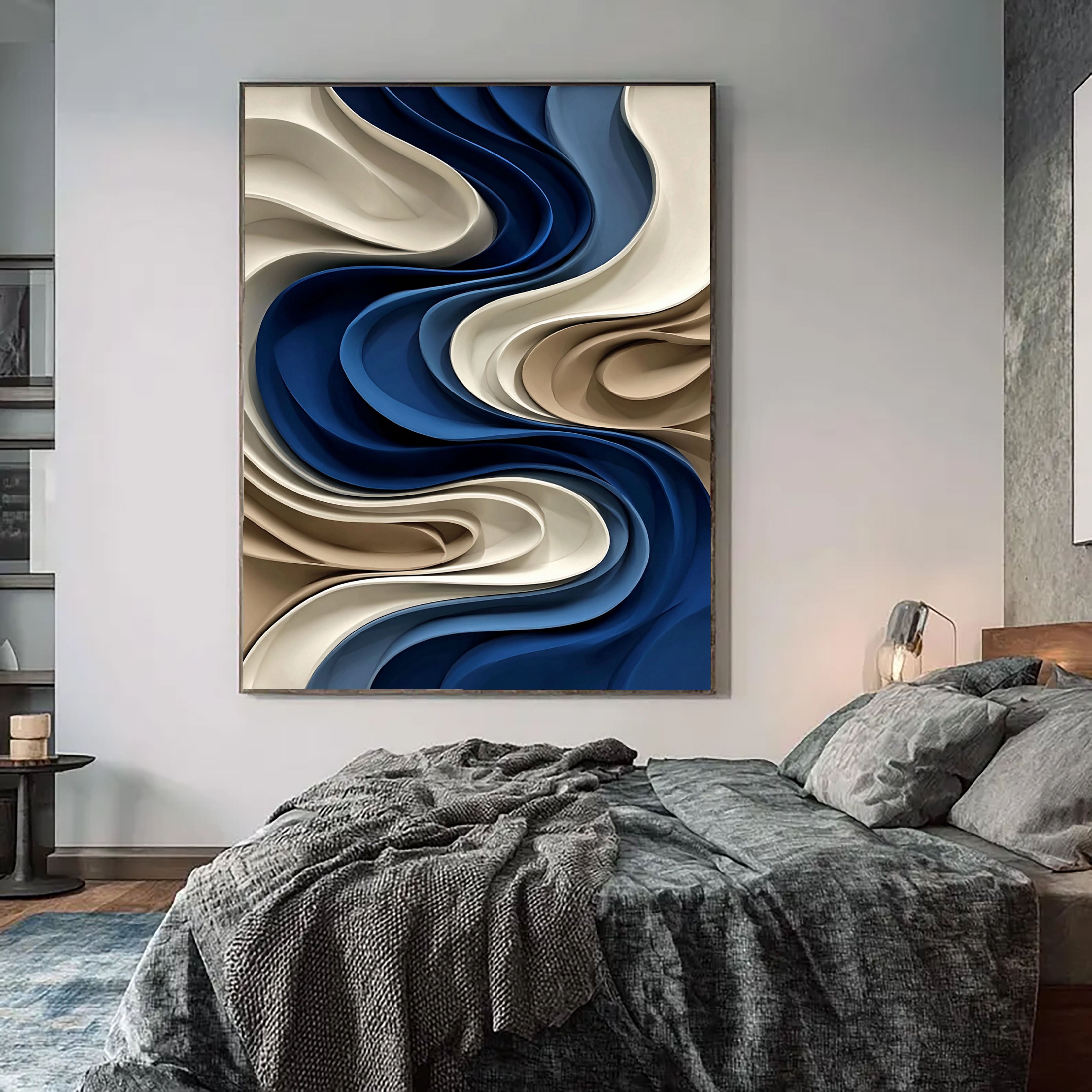 Indigo Wave Relief – 3