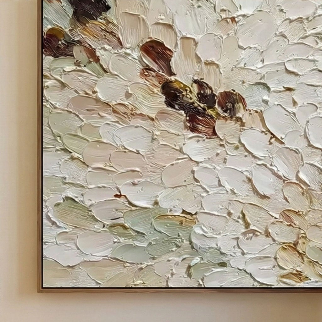 Ivory Petal Drift – 2