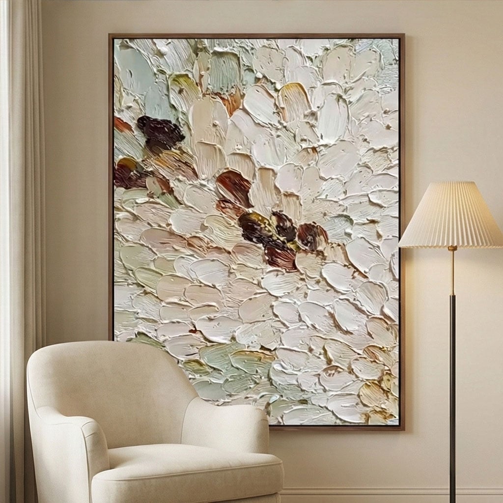 Ivory Petal Drift – 3