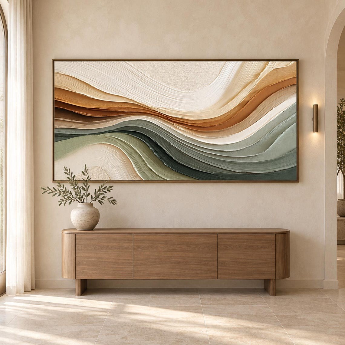 Large Textured Wall Art