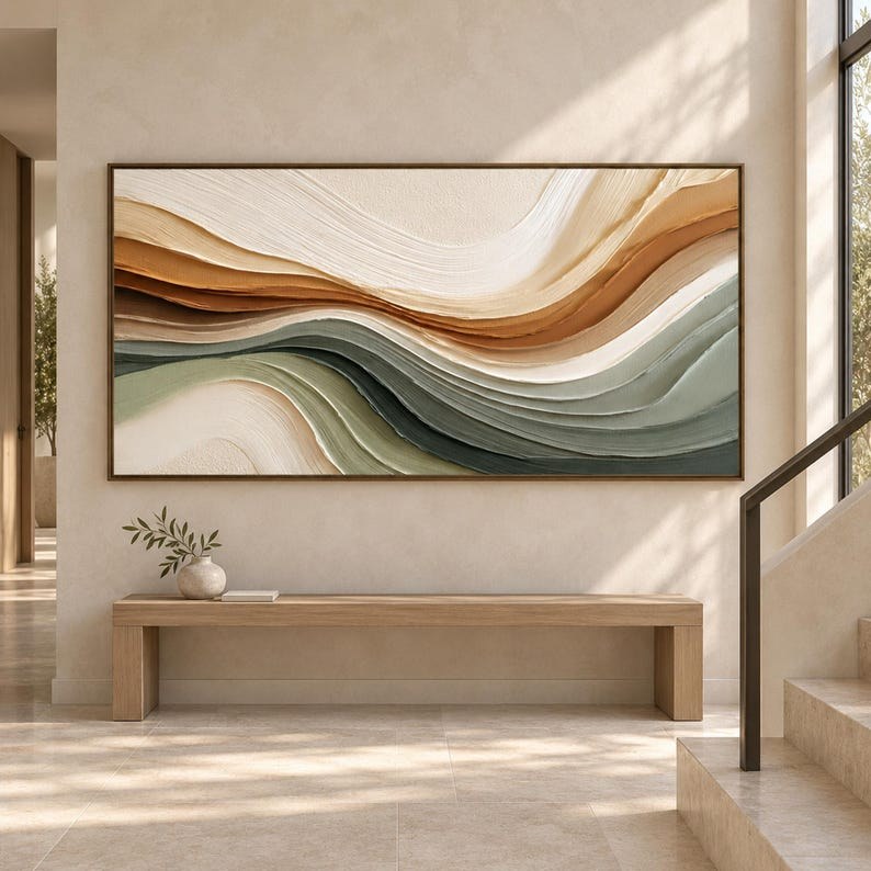 Large Textured Wall Art – 4