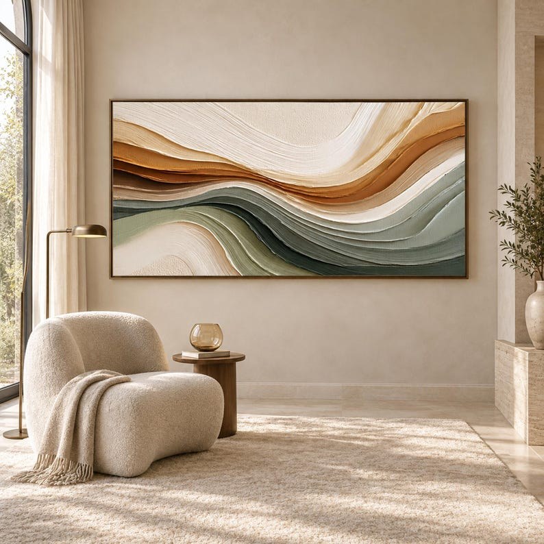 Large Textured Wall Art – 6