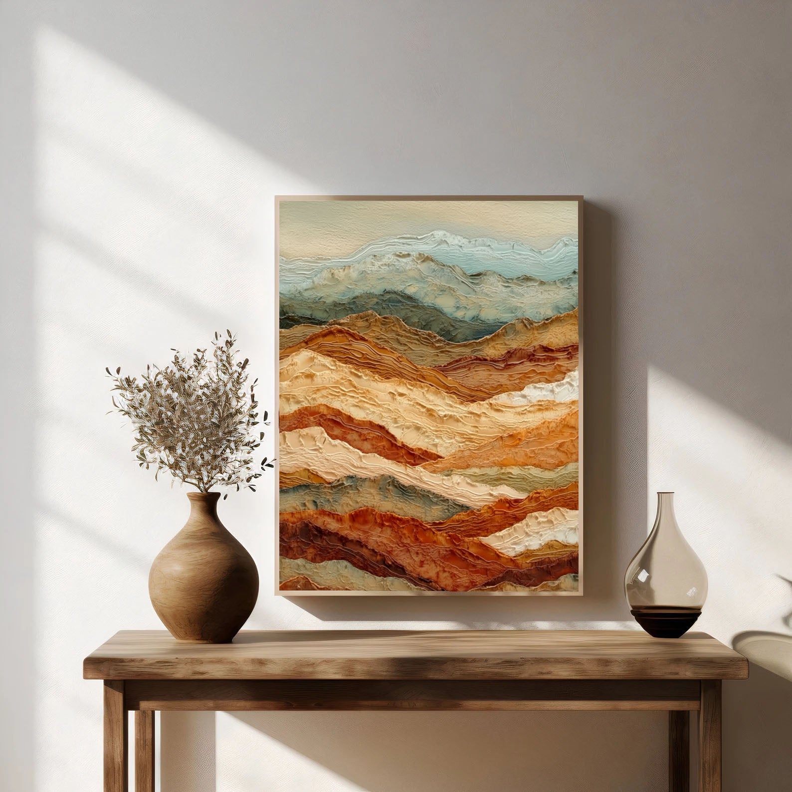 Layered Mountain Relief – 2