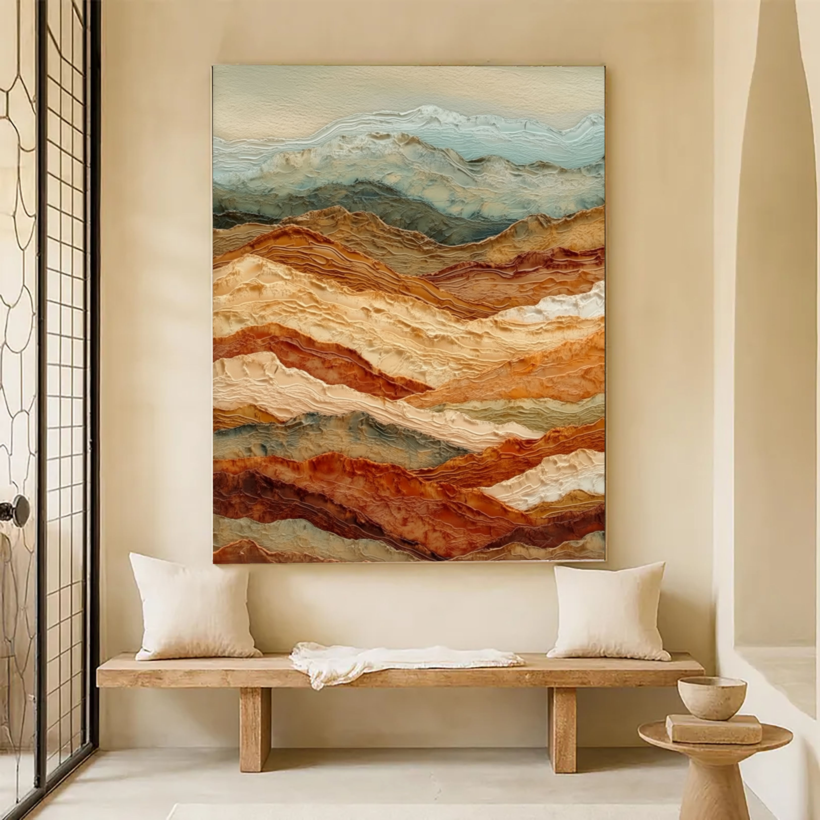 Layered Mountain Relief – 3