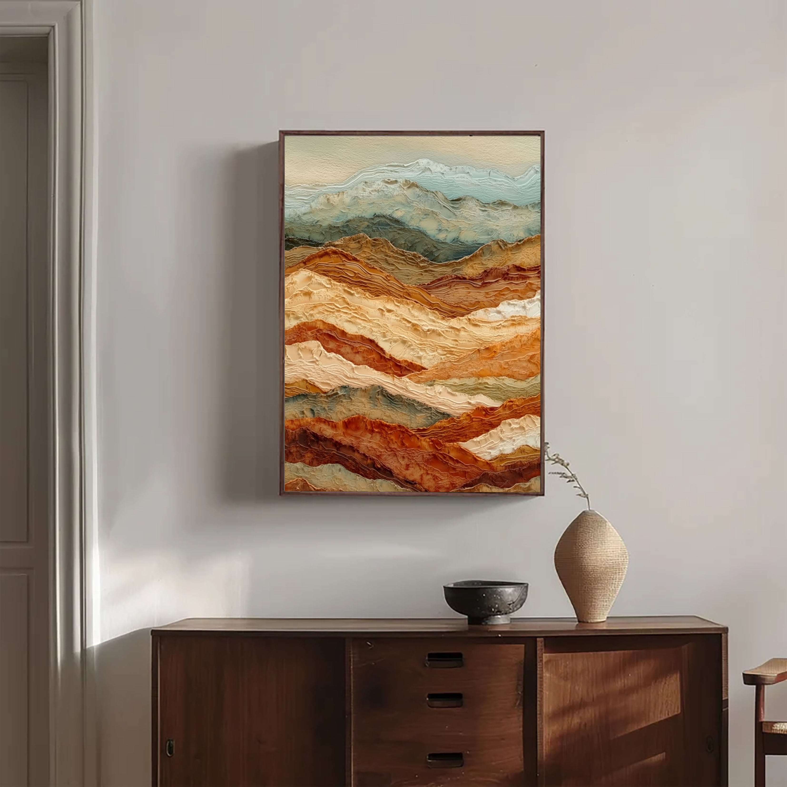 Layered Mountain Relief – 4