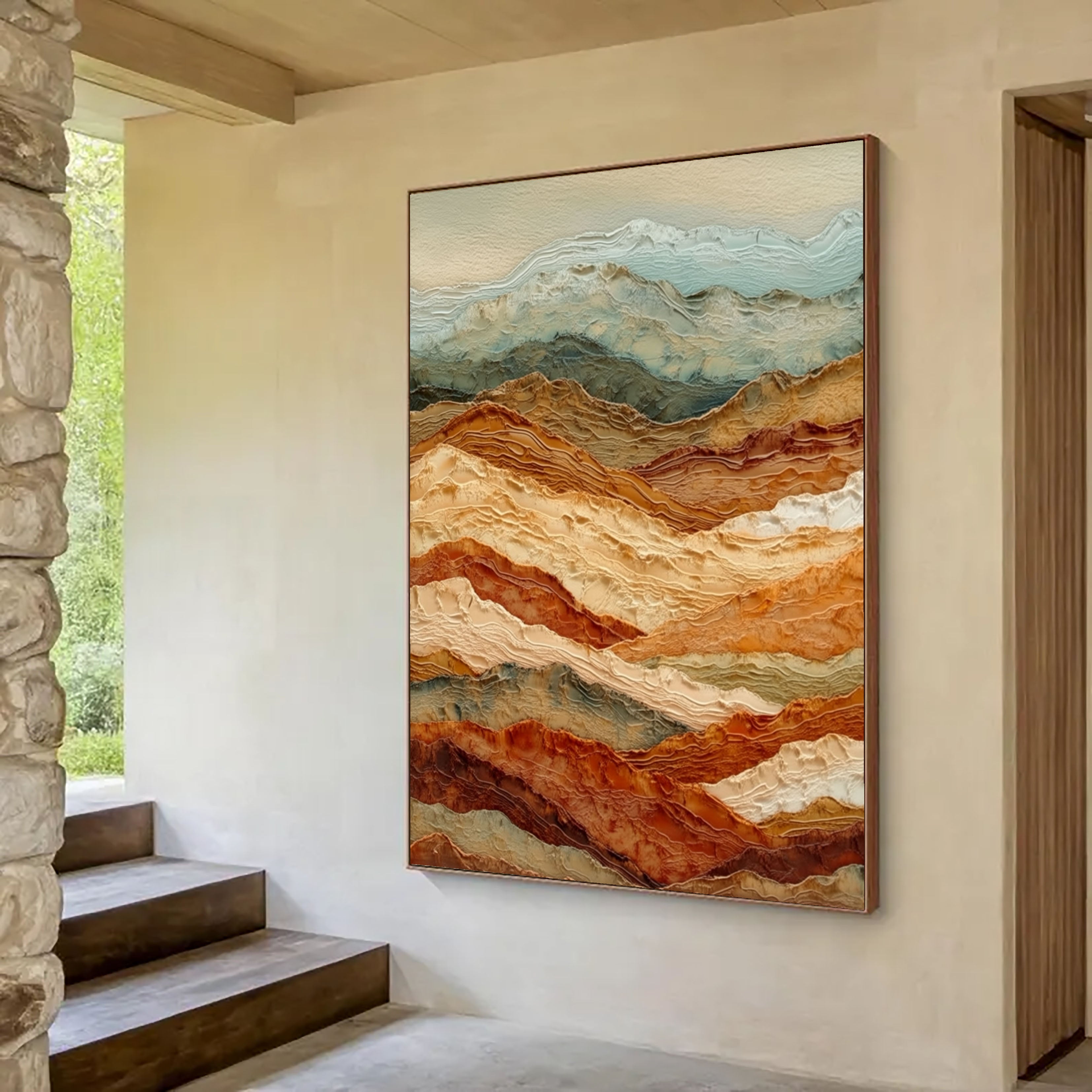 Layered Mountain Relief – 5