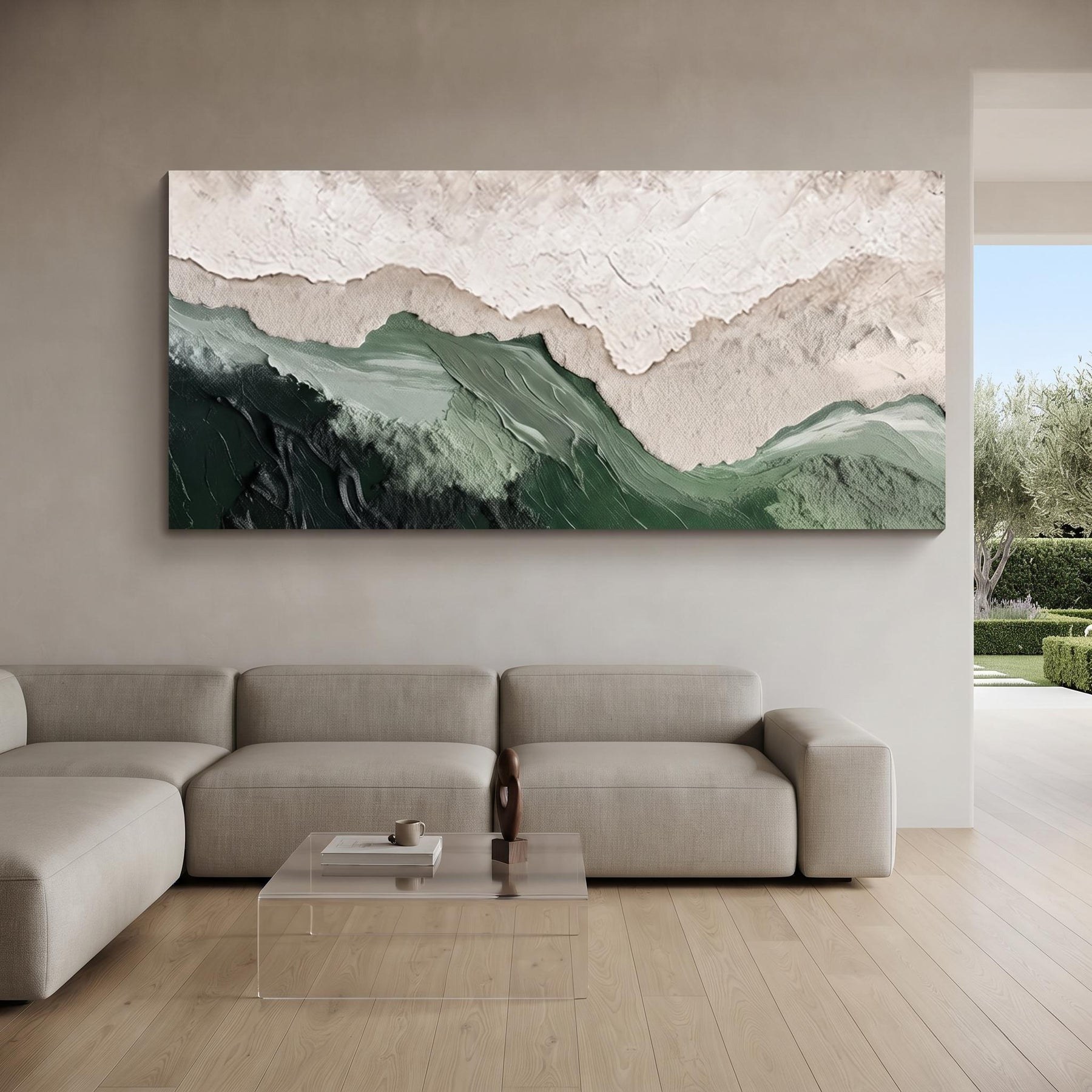 Layered Mountain Wall Art – 3