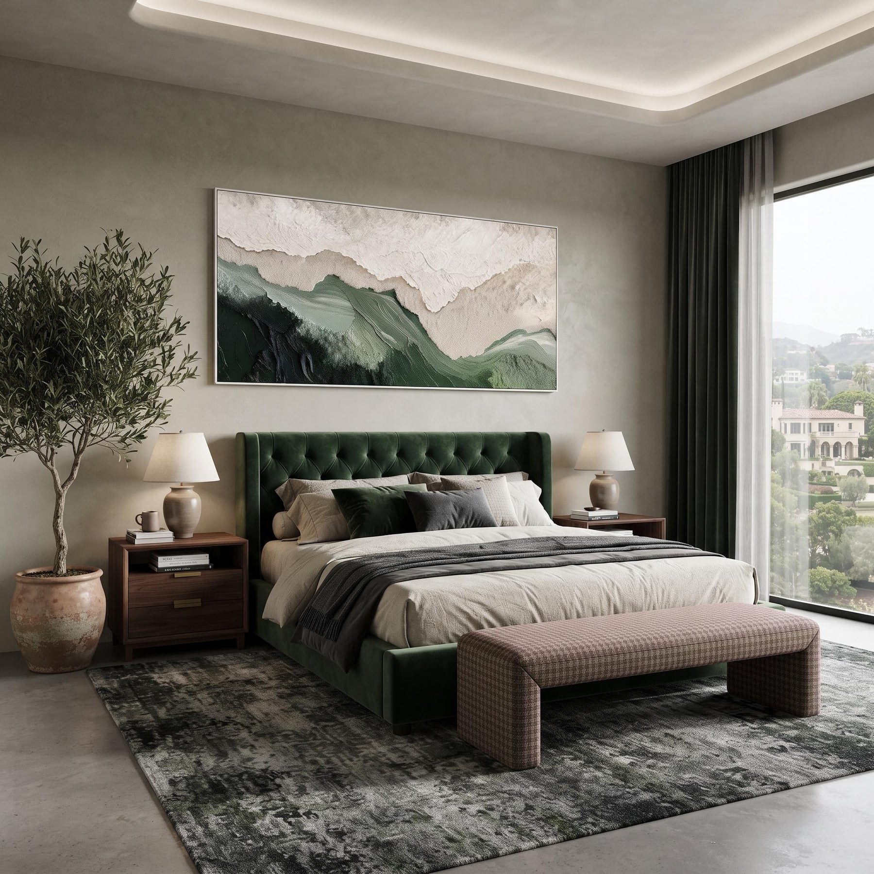 Layered Mountain Wall Art – 4