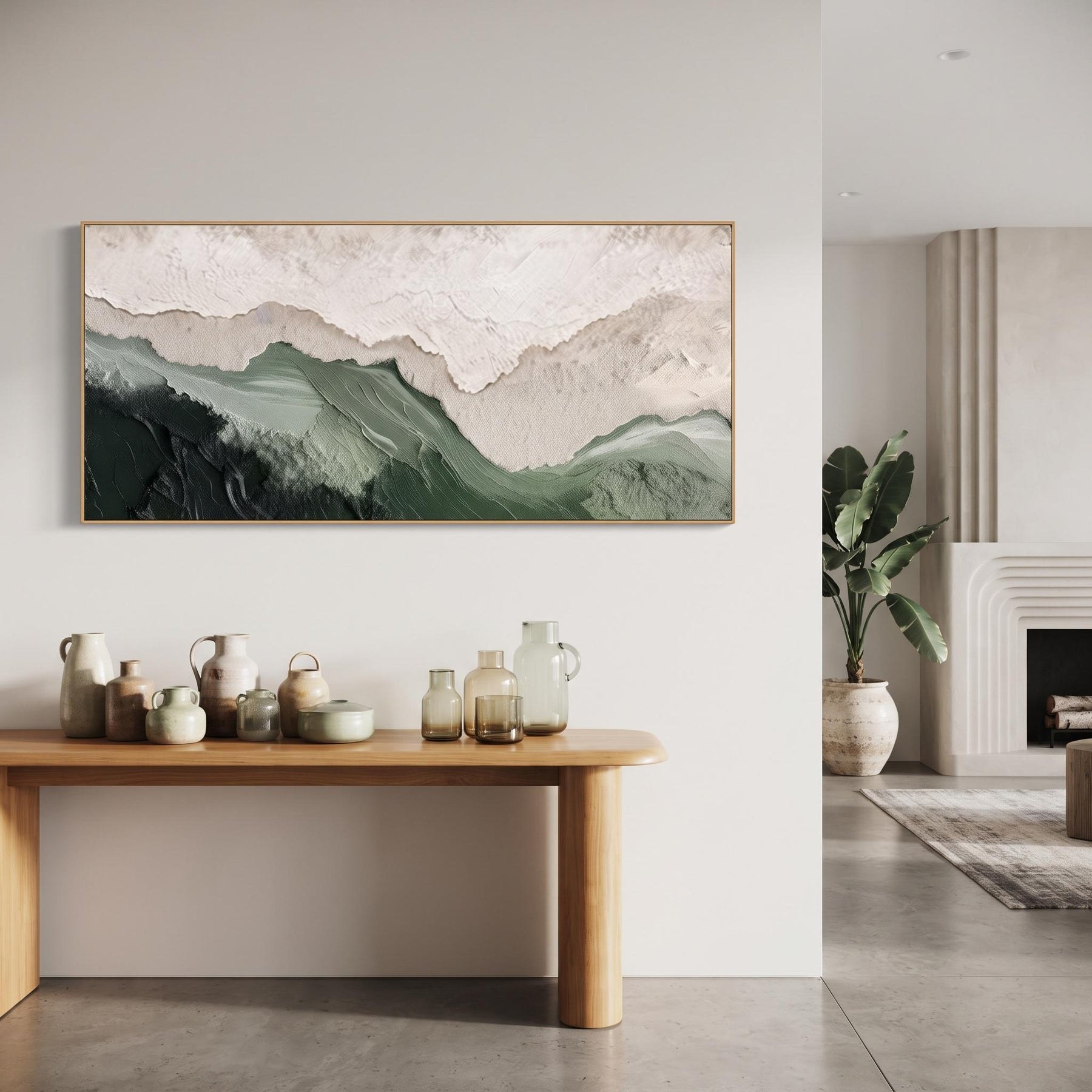 Layered Mountain Wall Art – 6