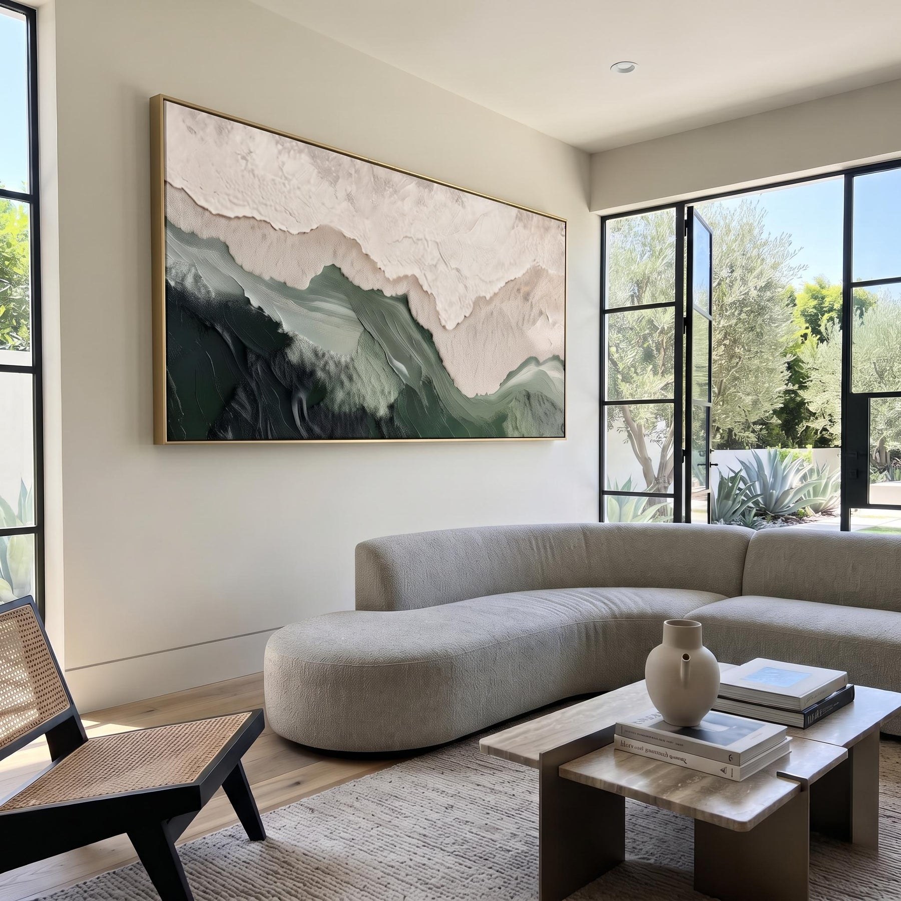 Layered Mountain Wall Art – 7