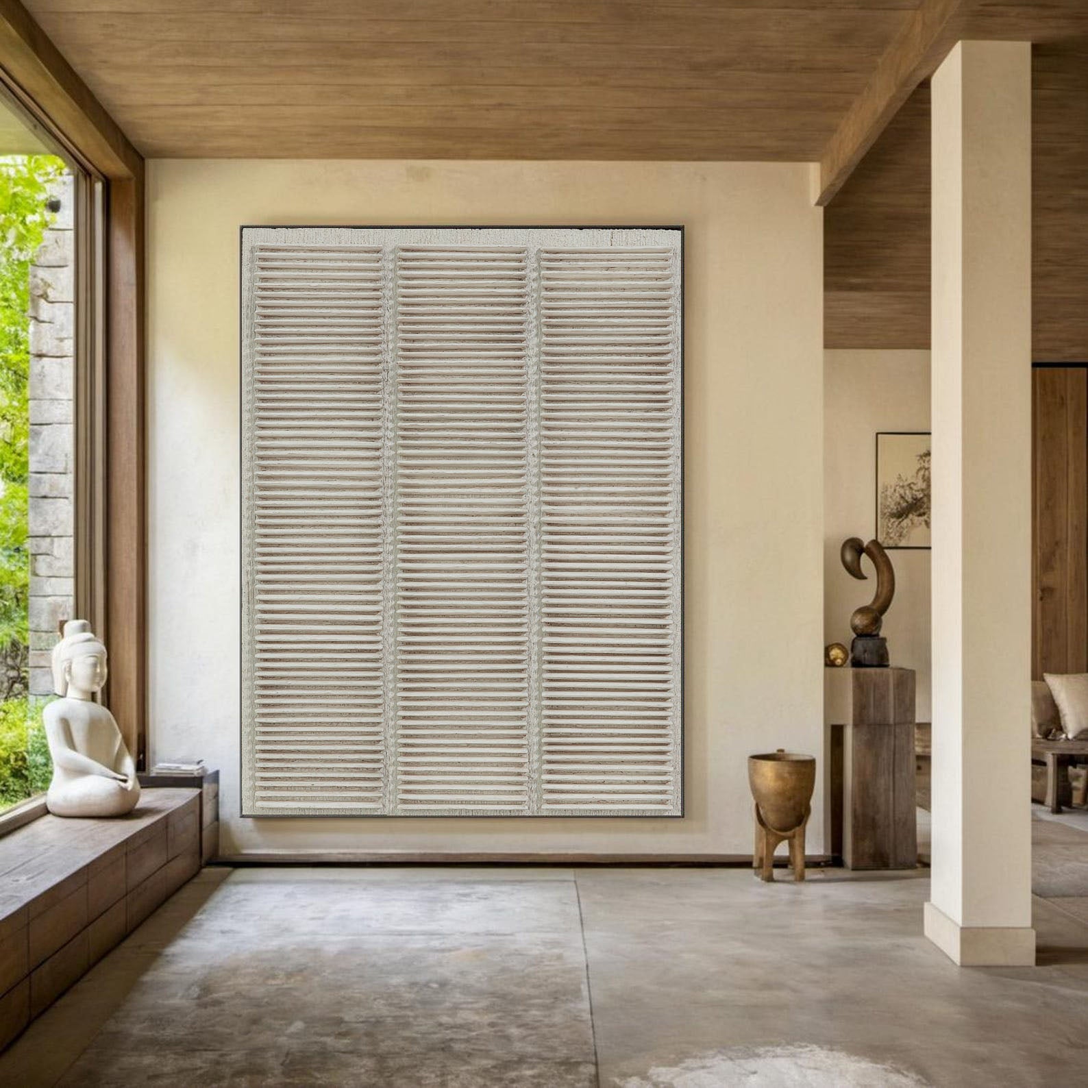 Linear Striped Relief – 3