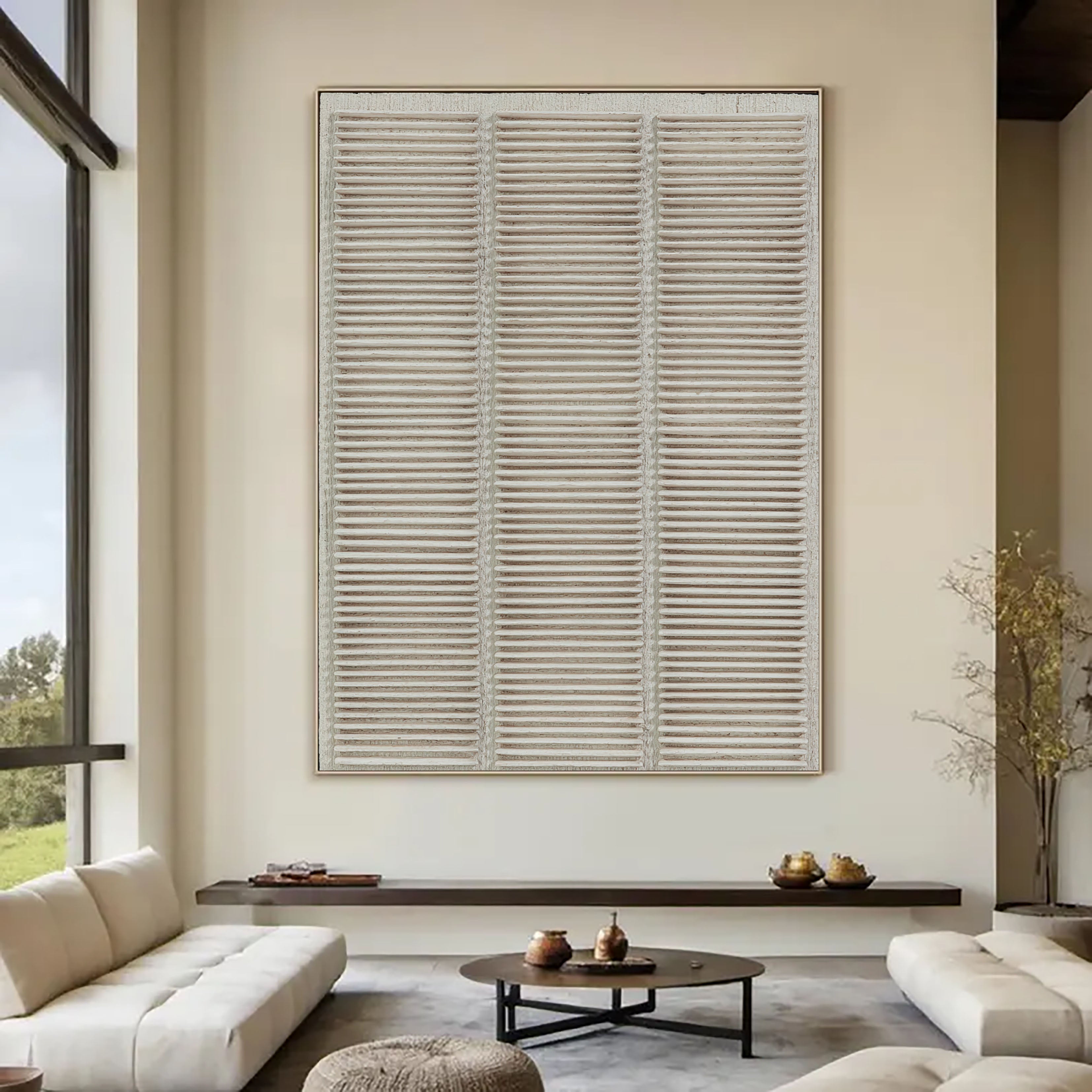 Linear Striped Relief – 6