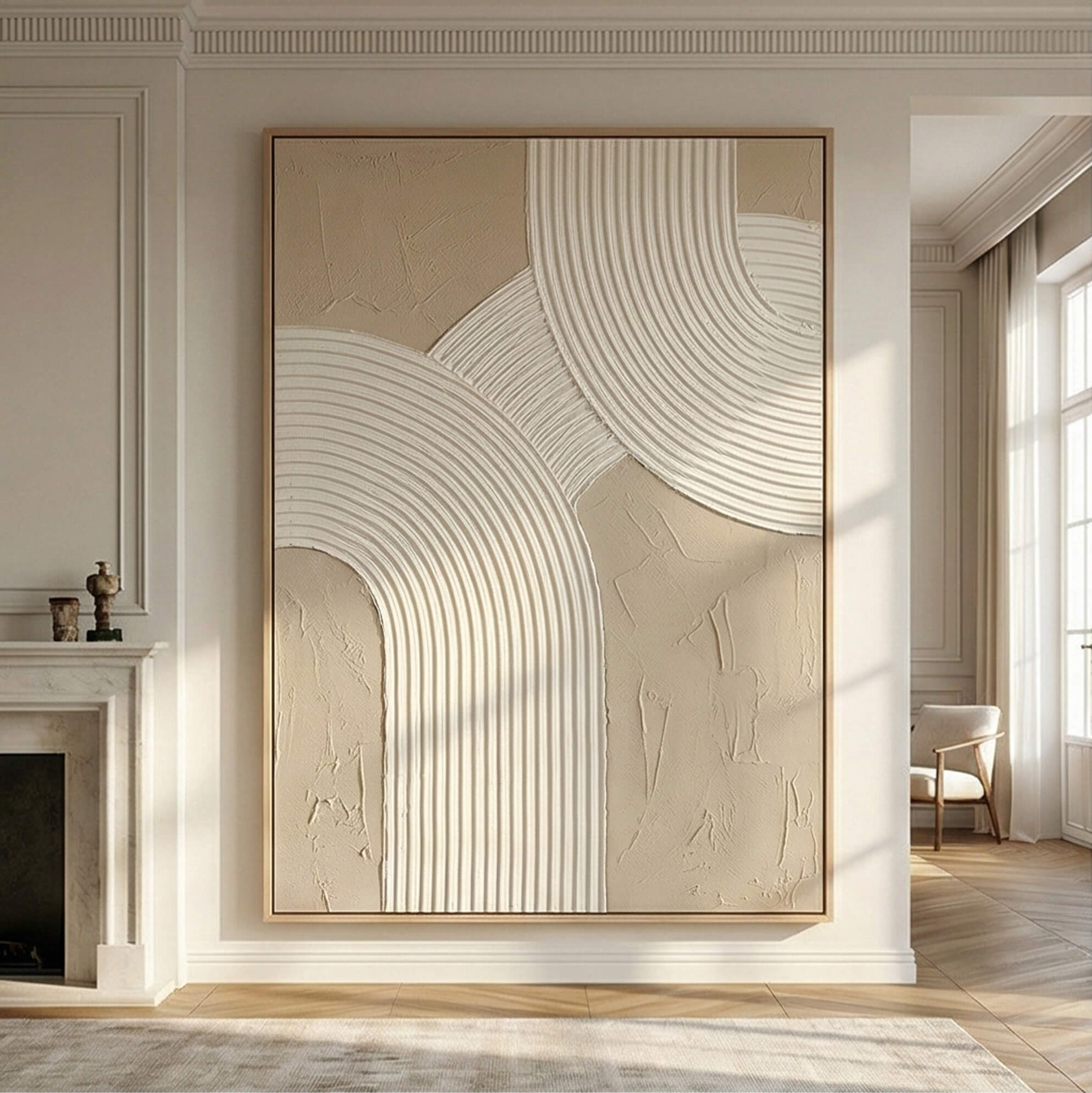 Linen Gold Arcs