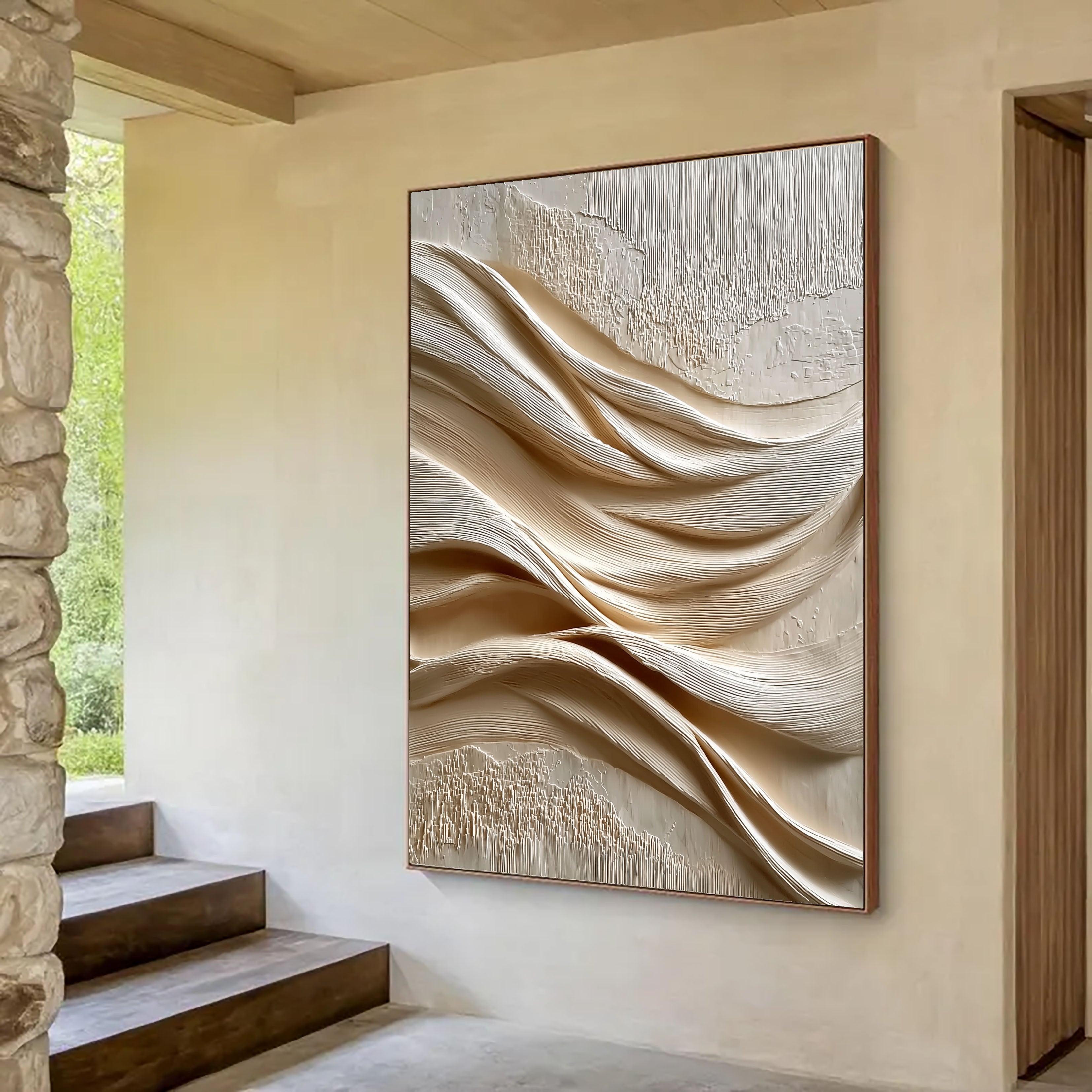 Linen Wave Relief