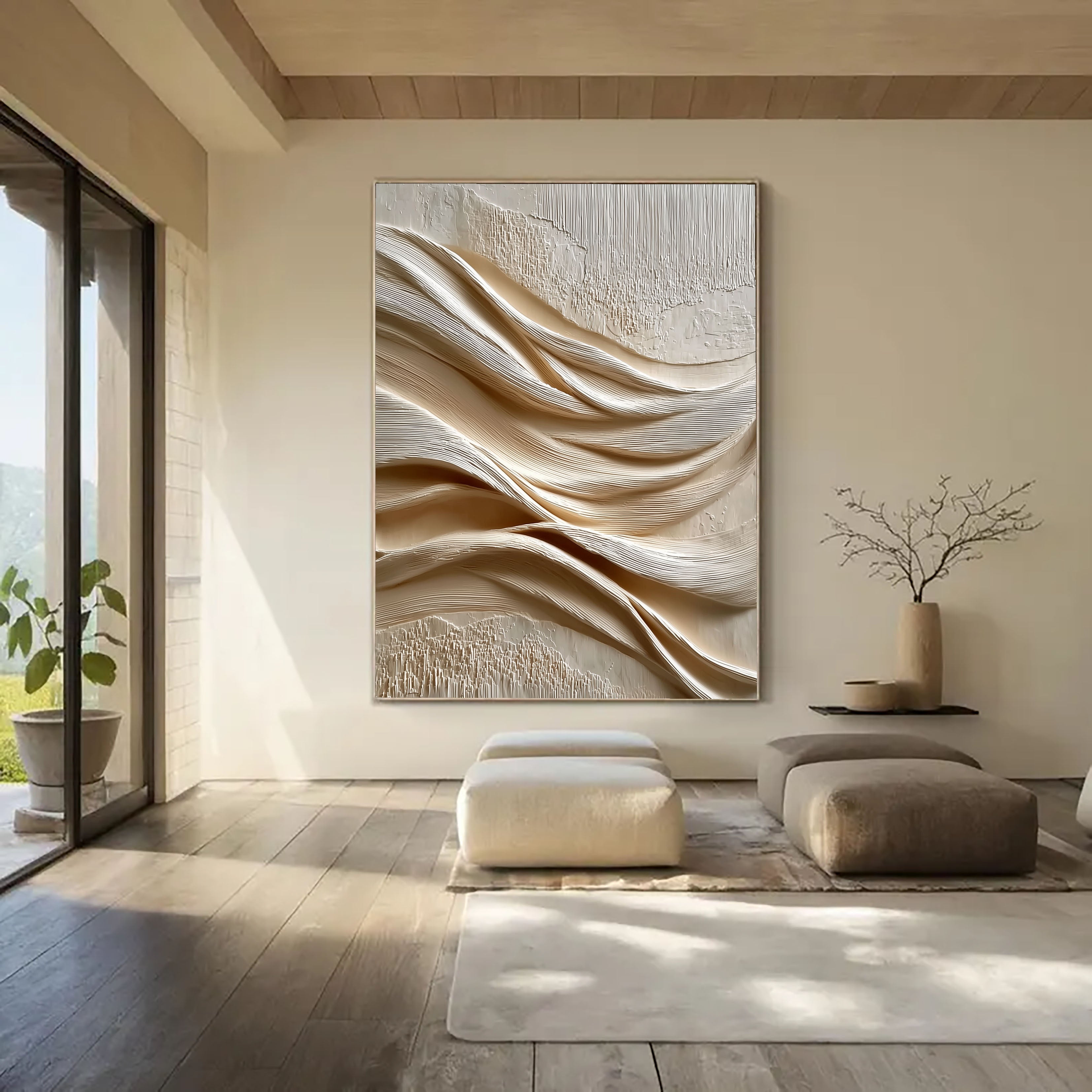Linen Wave Relief – 5