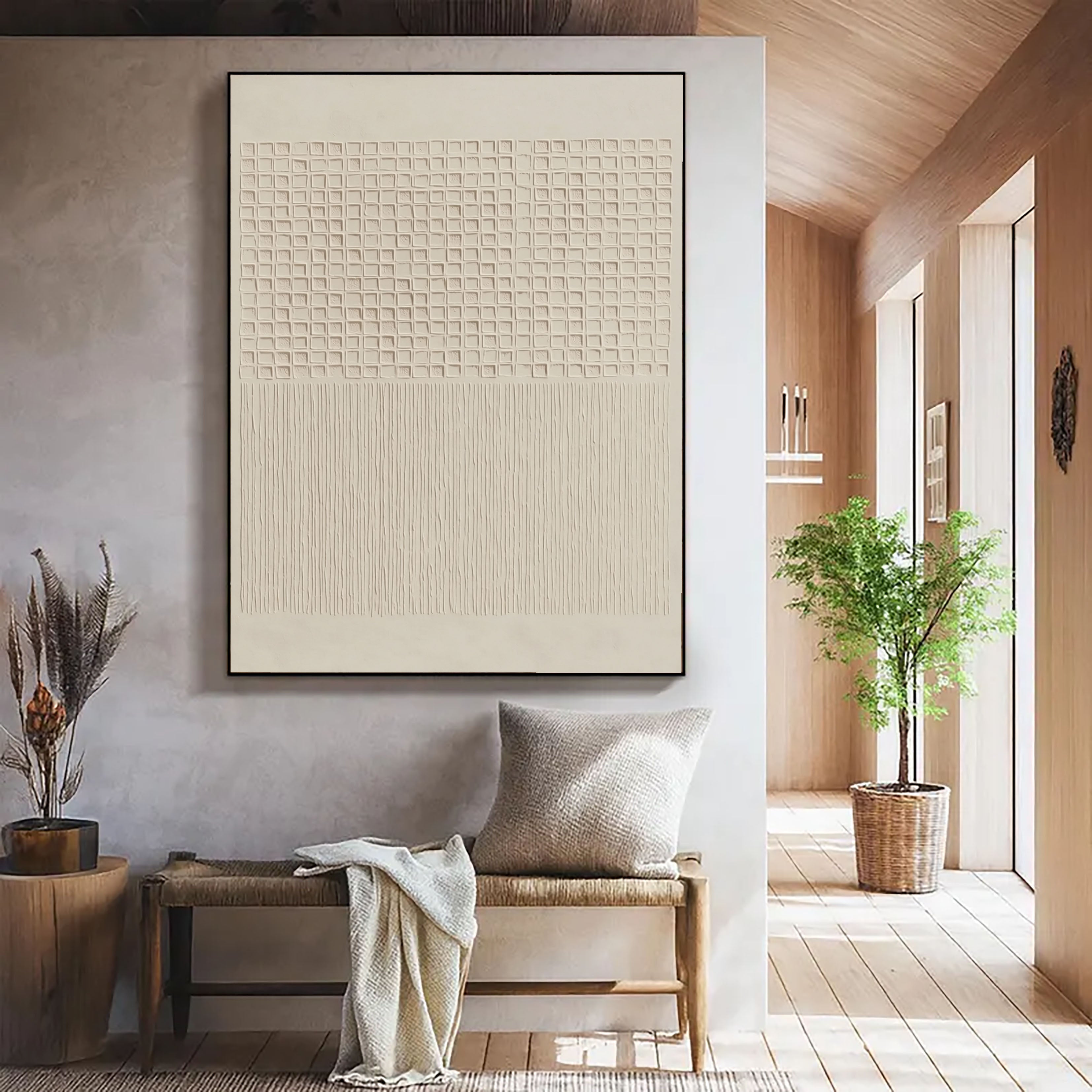 Minimal Texture Contrast