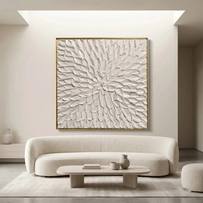 Minimalist Floral Texture Wall Art – 2