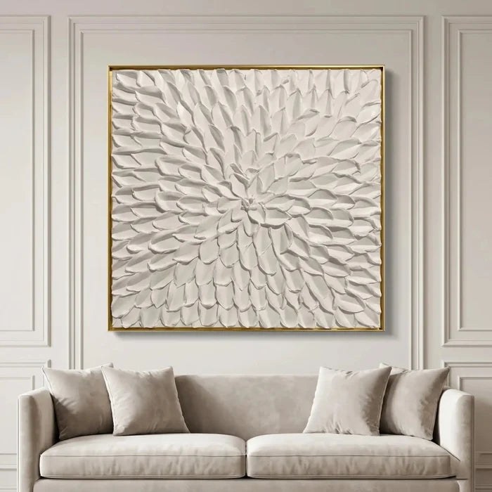 Minimalist Floral Texture Wall Art – 4