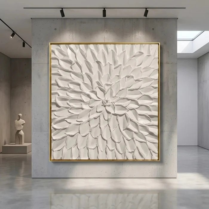Minimalist Floral Texture Wall Art – 5