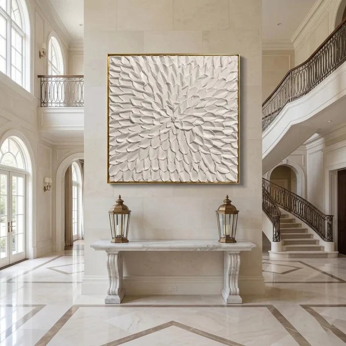 Minimalist Floral Texture Wall Art – 7