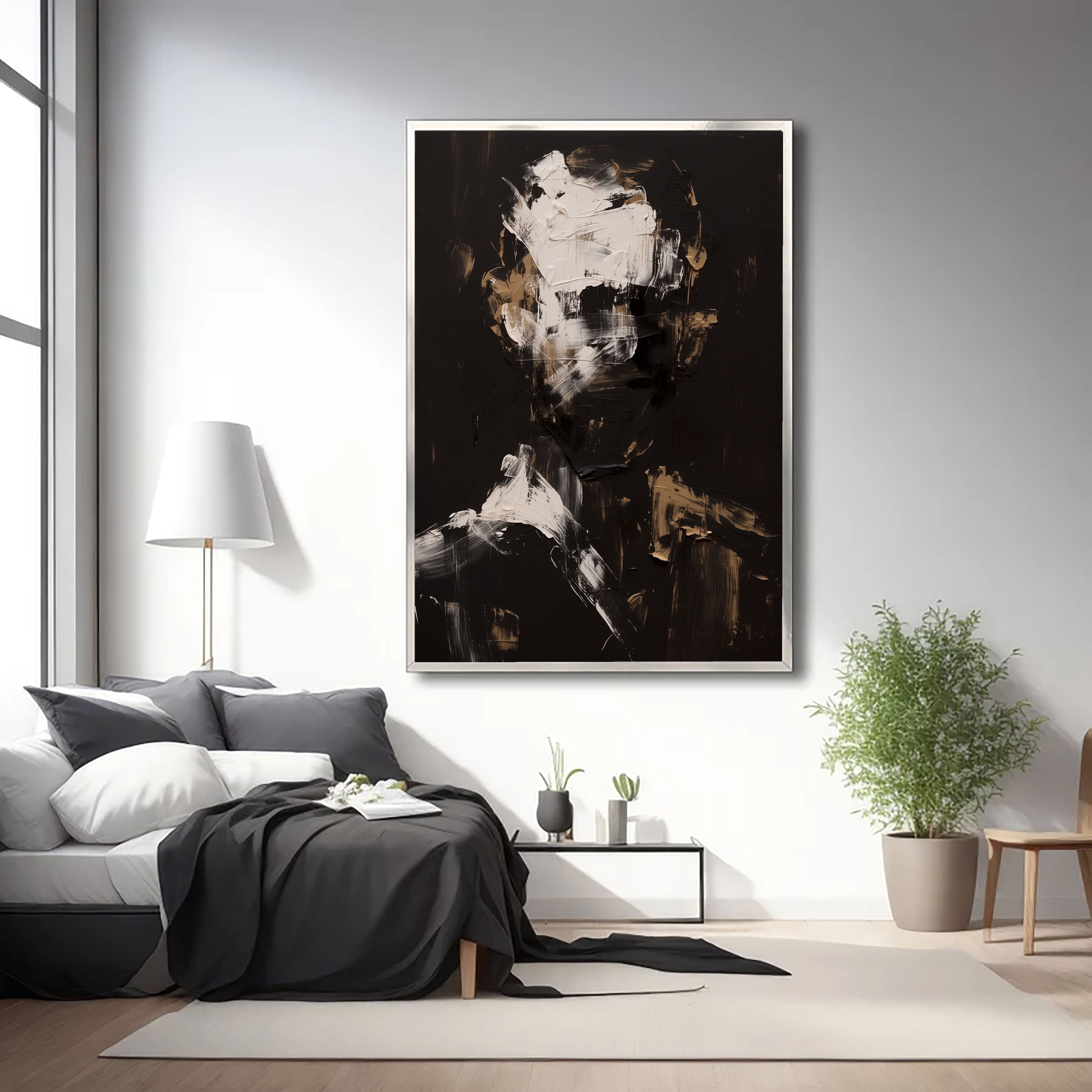 Monochrome Figure Gesture – 3