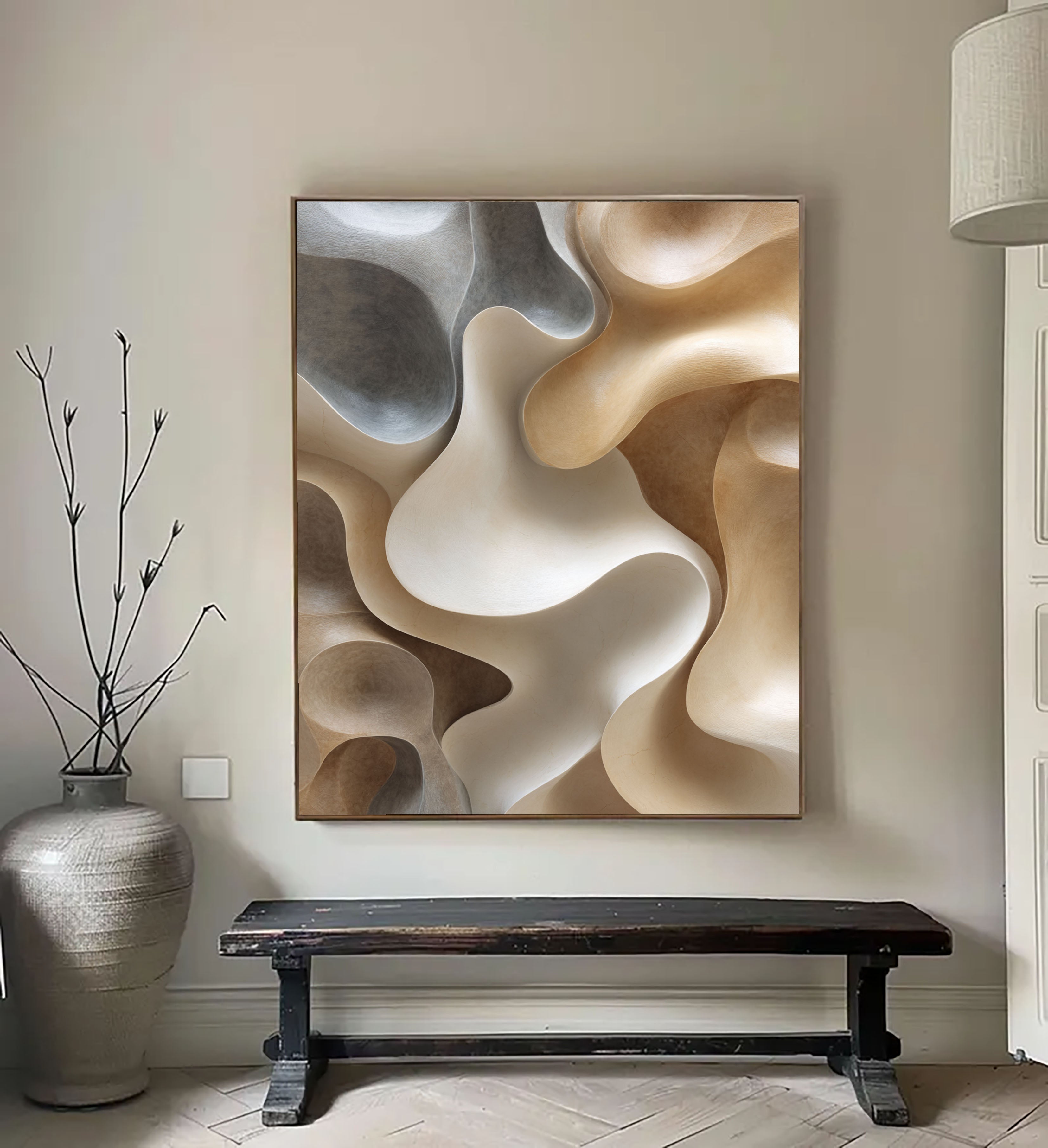 Neutral Curved Relief – 4