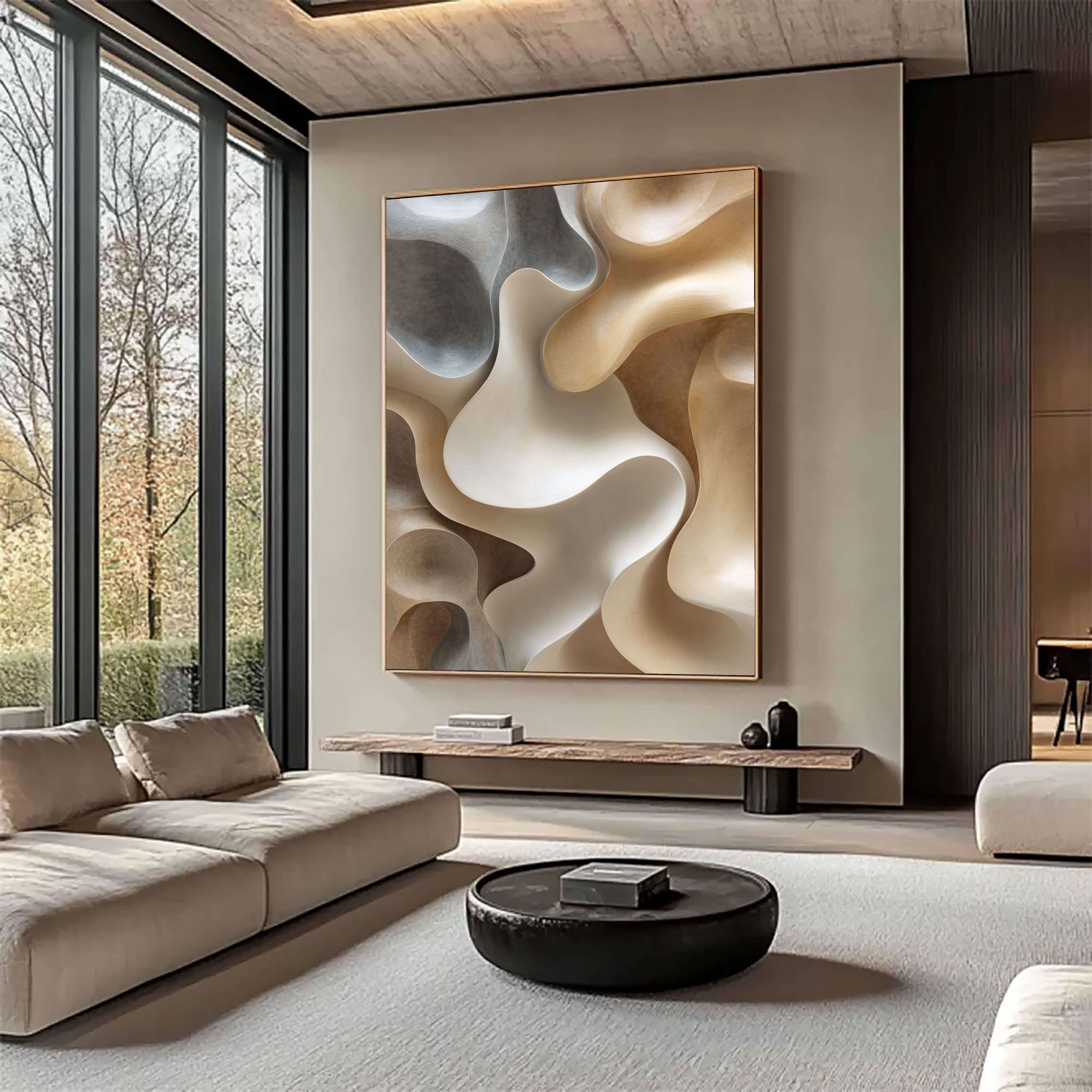 Neutral Curved Relief – 5