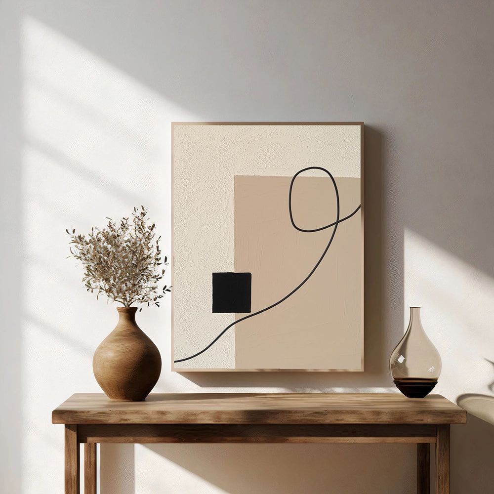 Neutral Geometric Line Relief – 7