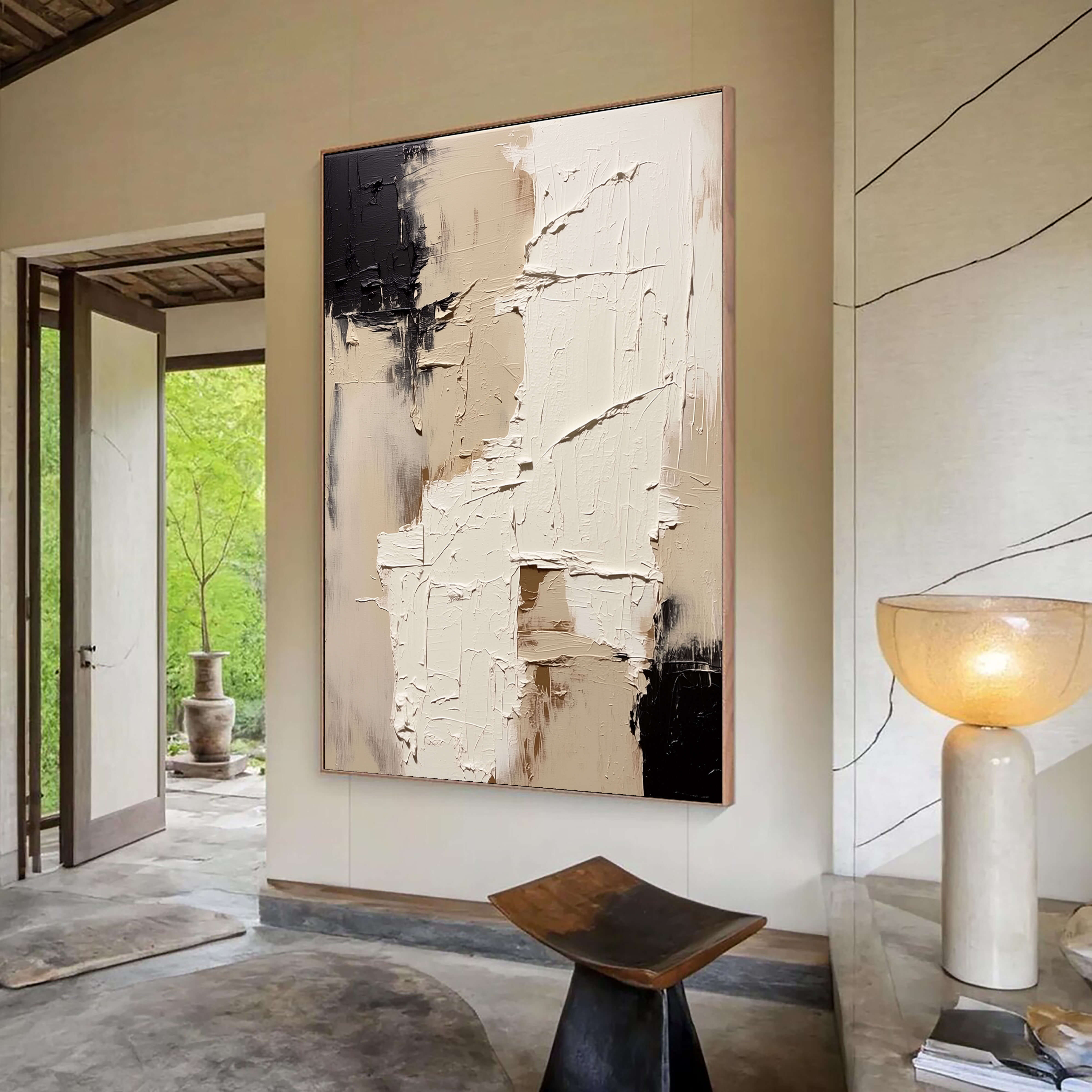Neutral Plaster Fragment – 4
