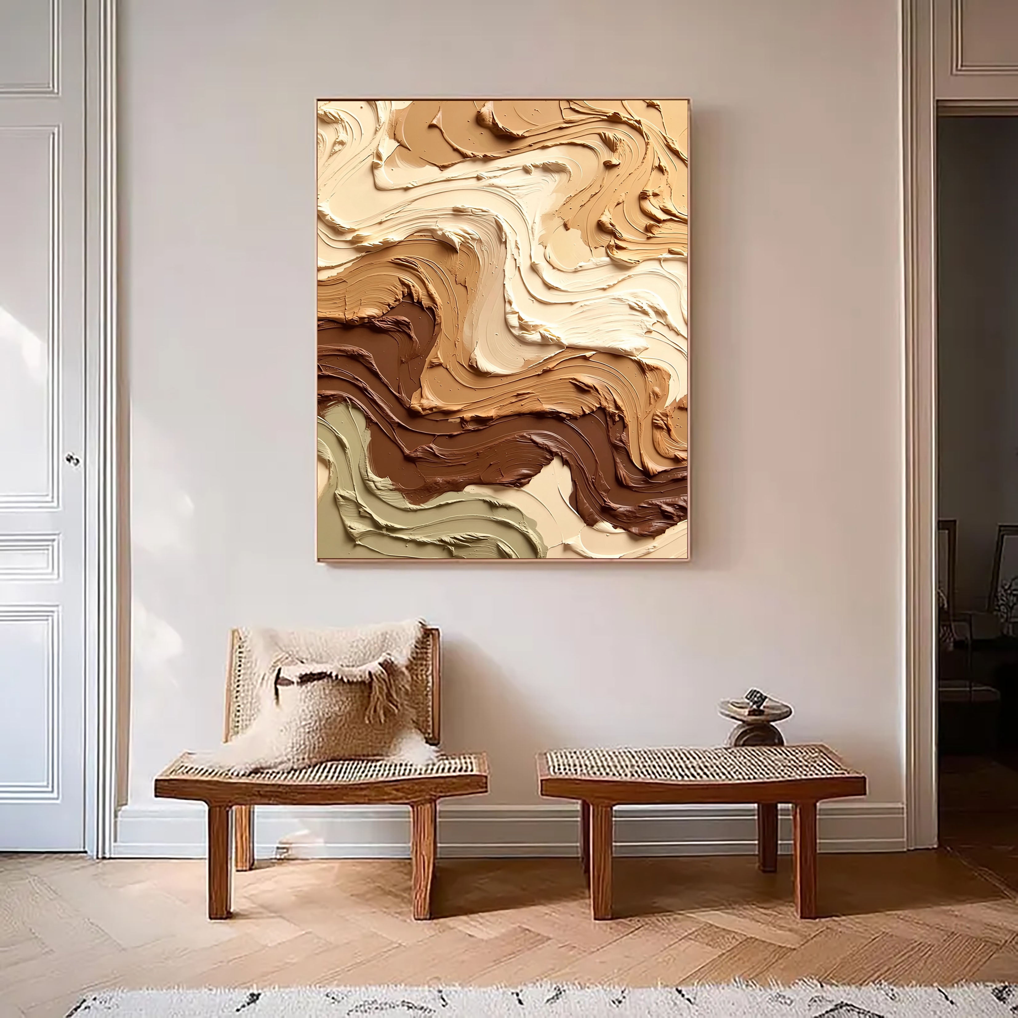 Neutral Swirl Texture – 2