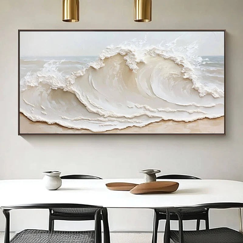 Neutral Wave Wall Art – 4