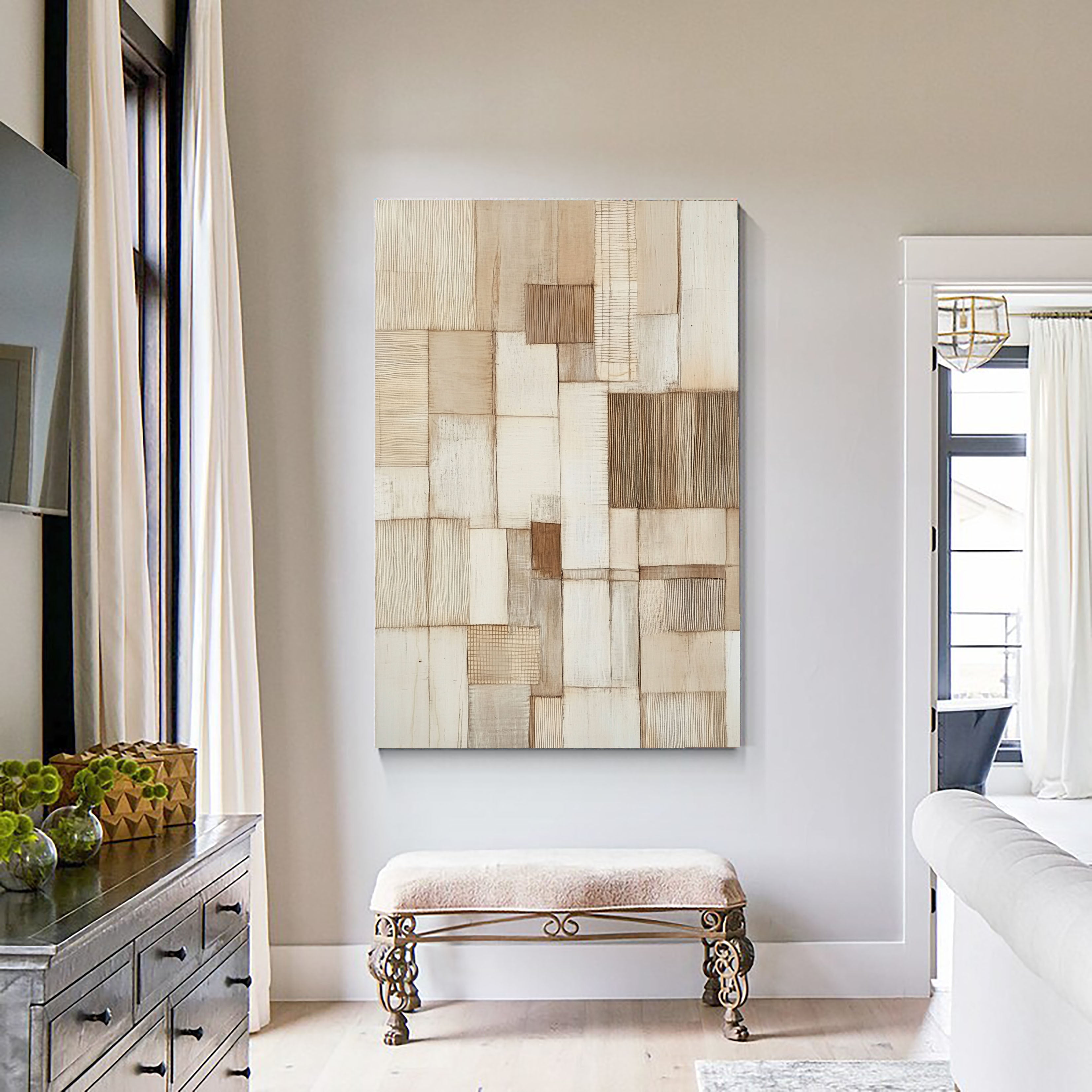 Neutral Weave Mosaic – 2