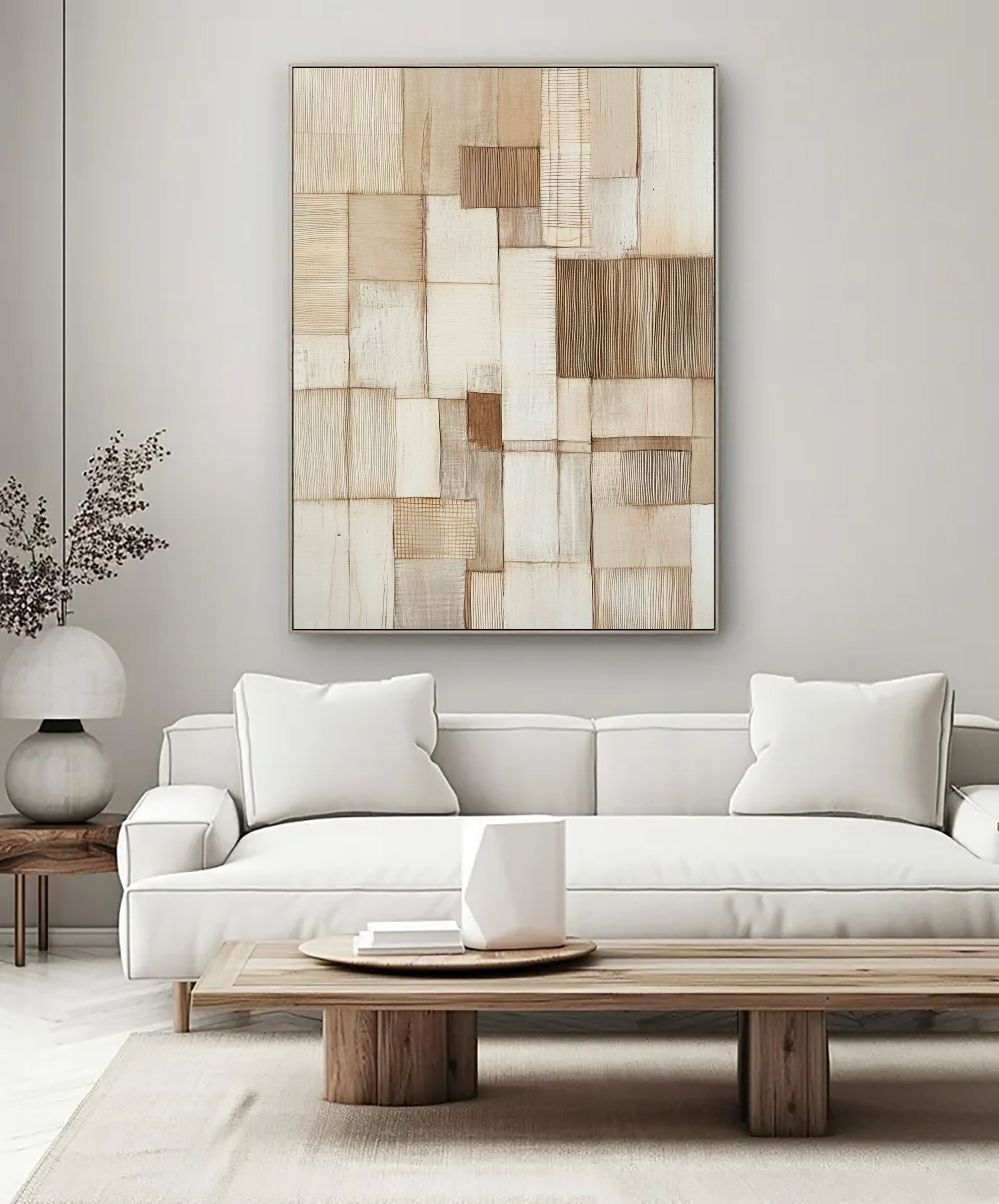Neutral Weave Mosaic – 3