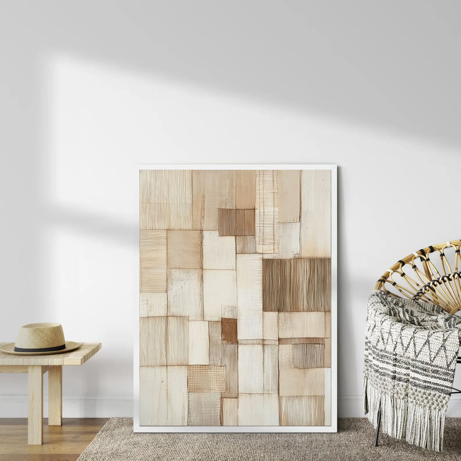 Neutral Weave Mosaic – 4