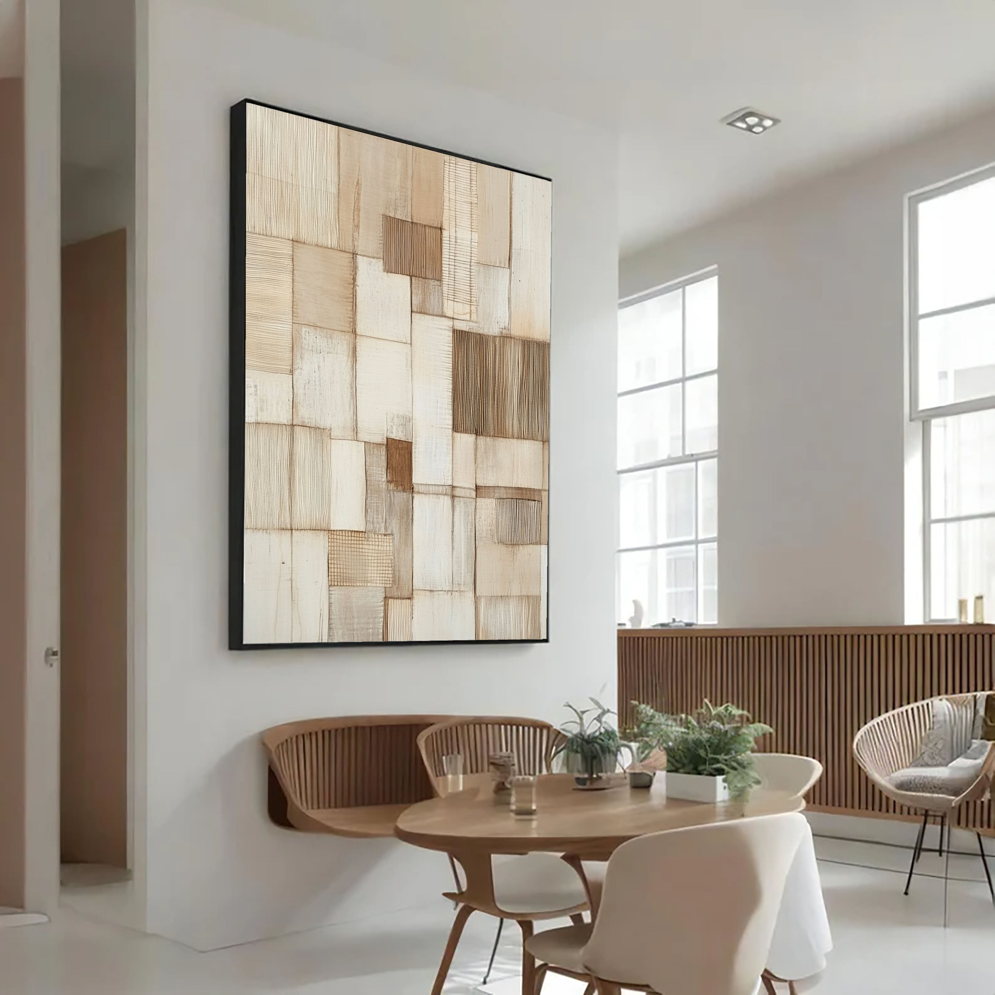 Neutral Weave Mosaic – 6