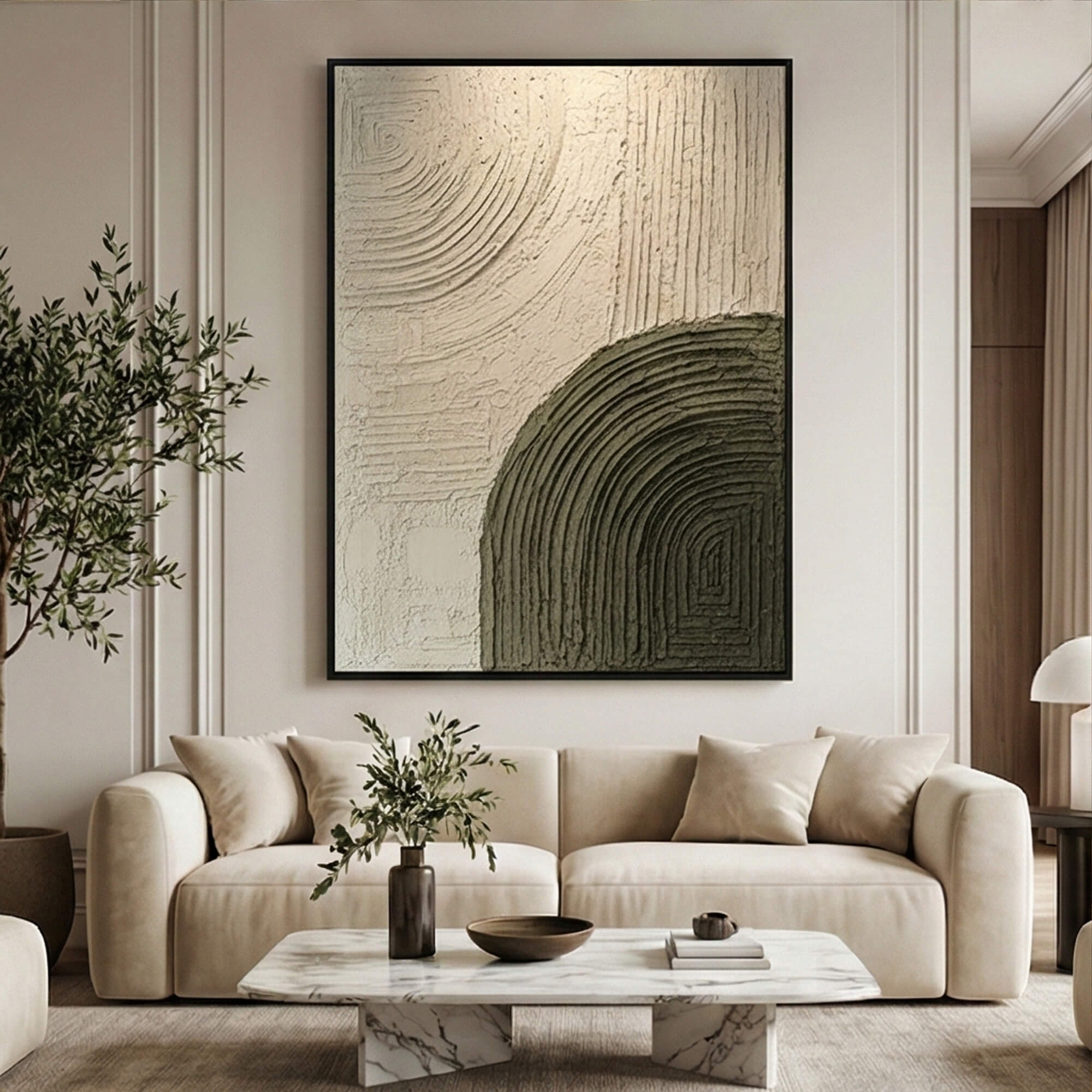 Olive Arc Texture