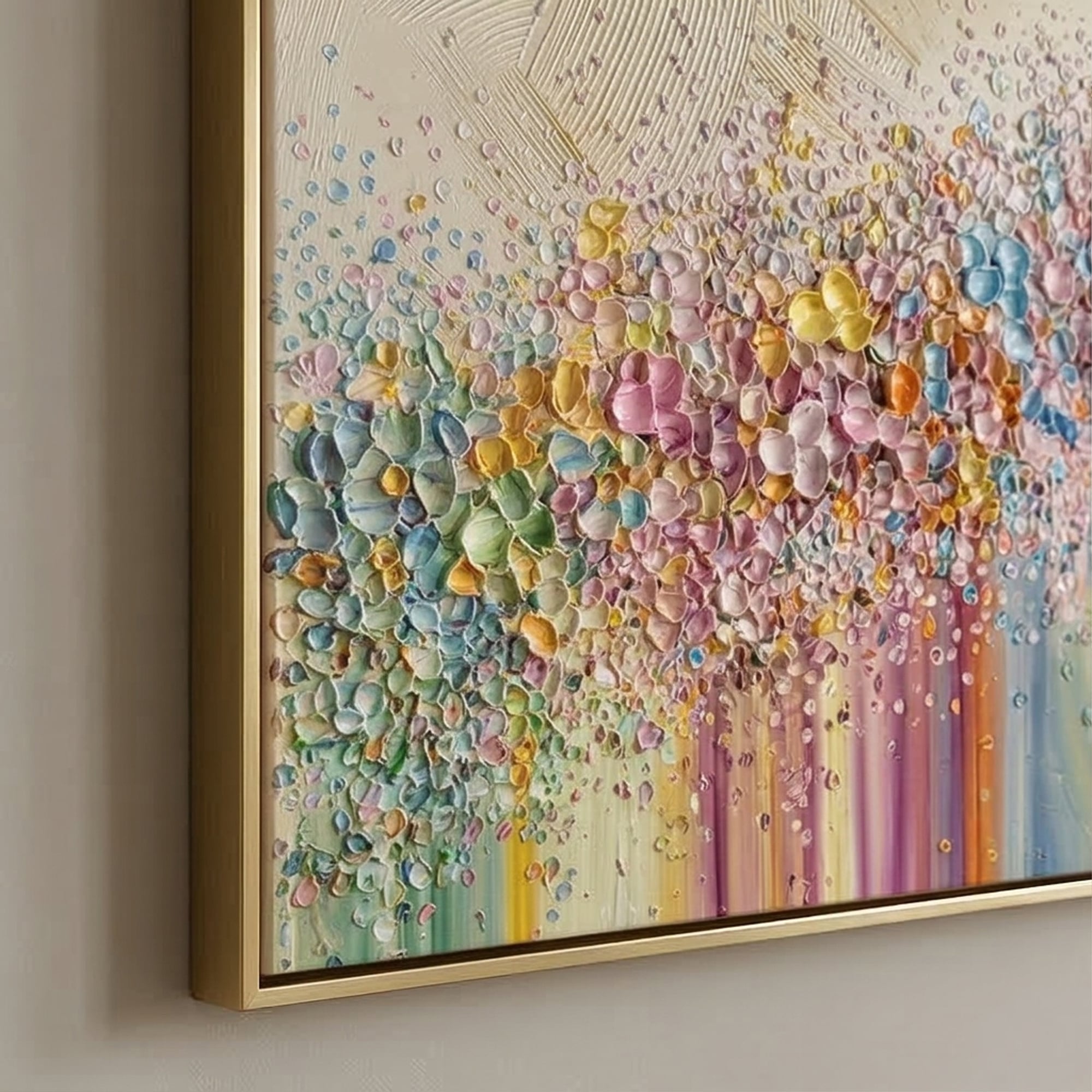 Petal Cascade Glow - A