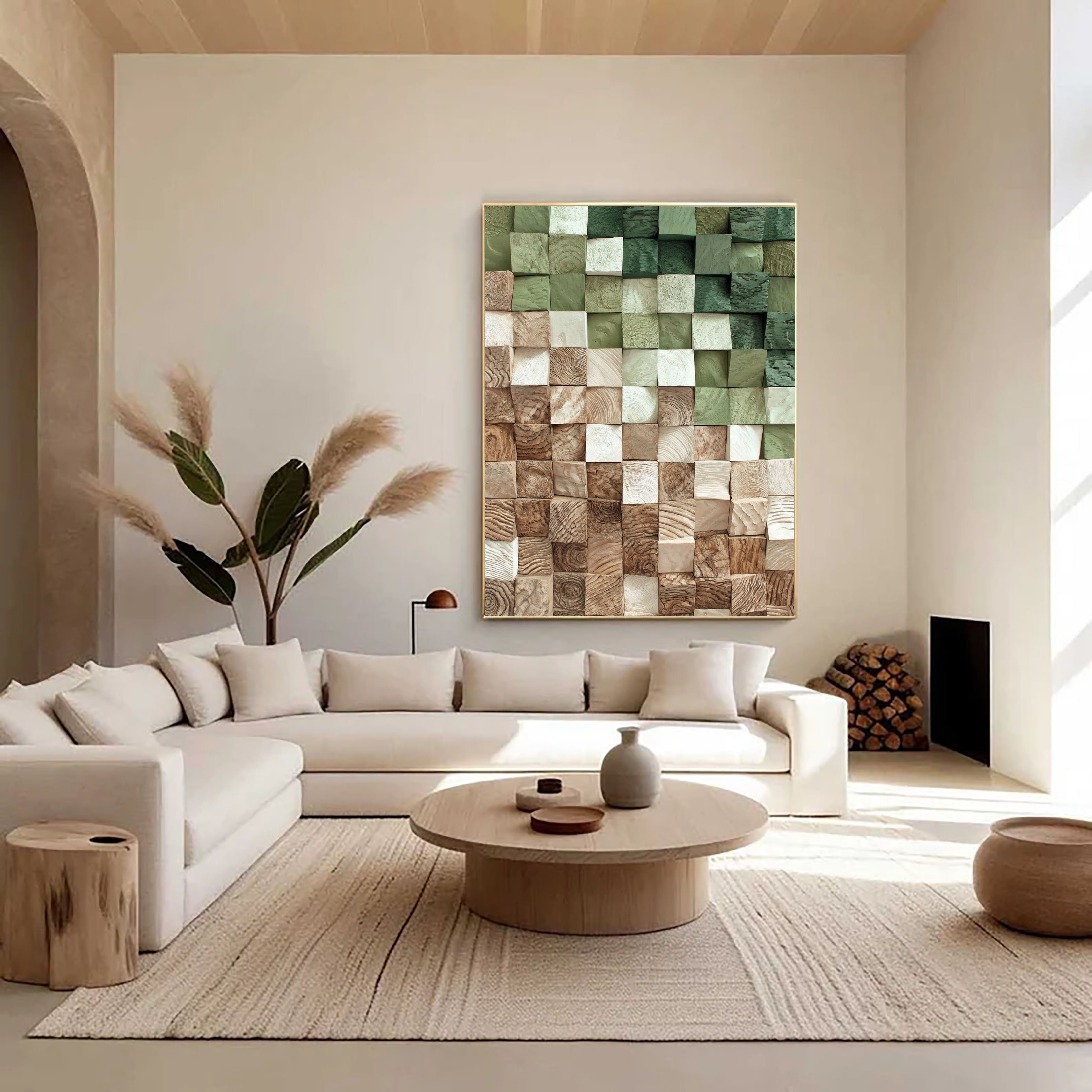 Timber Gradient Blocks – 2