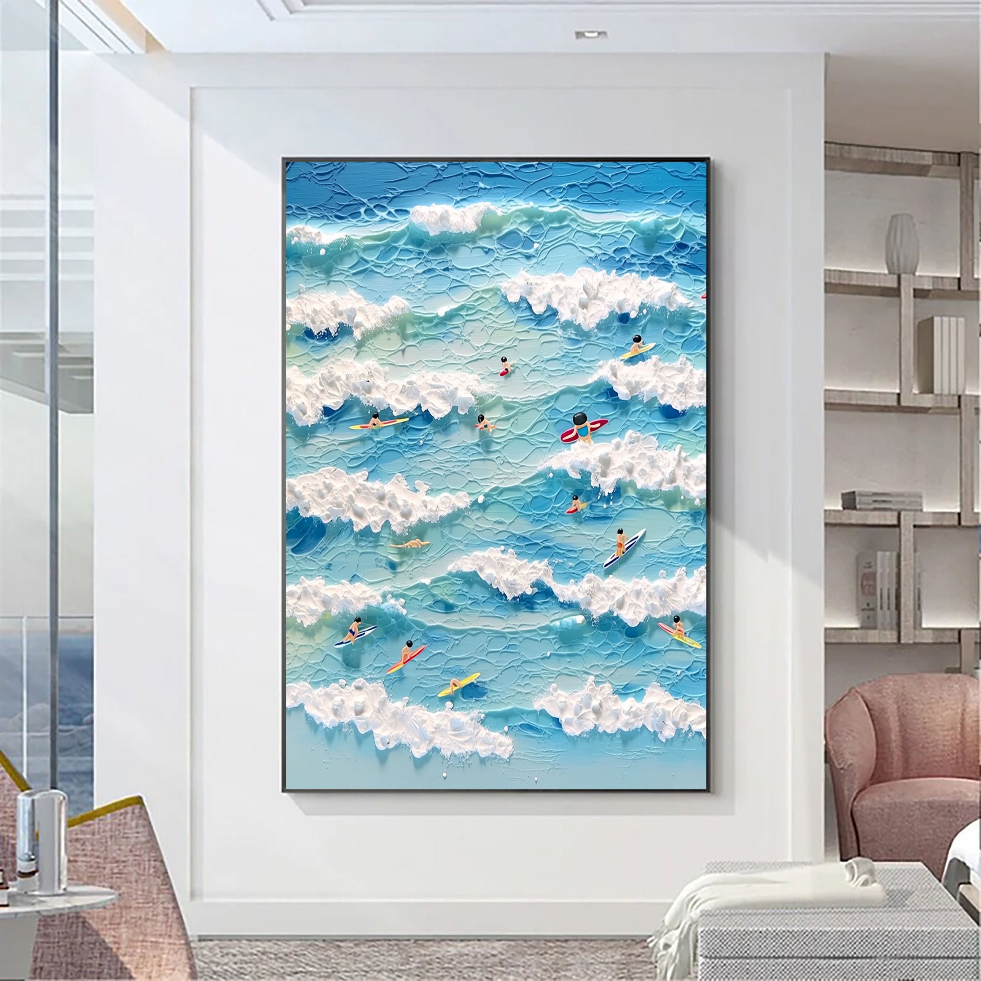 Tiny Wave Surfers