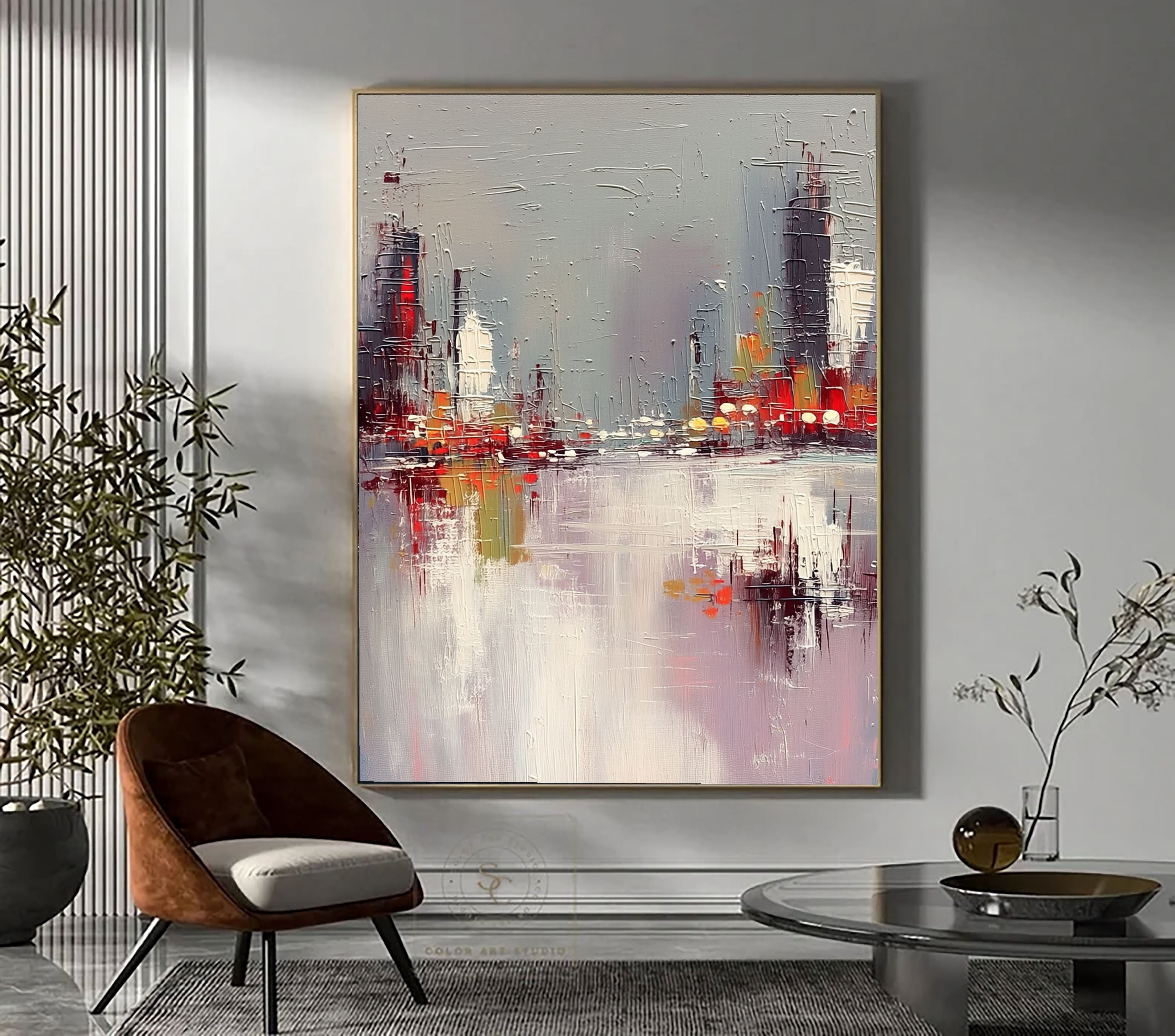 Urban Harbor Reflections